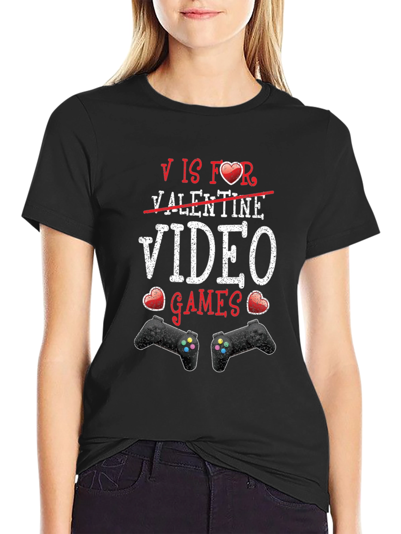 Video Games Valentines T-Shirt