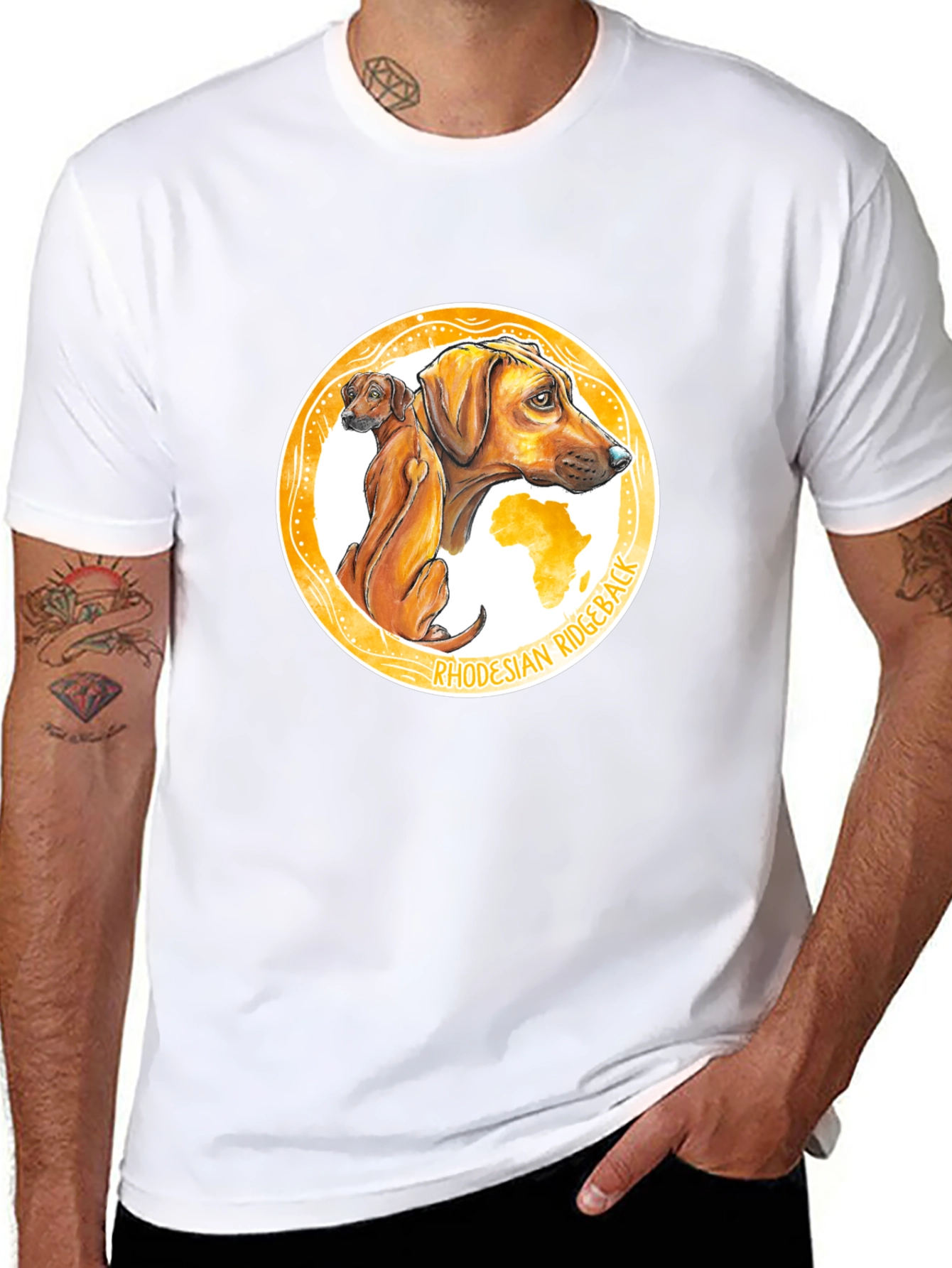 Rhodesian Ridgeback T-Shirt Dog Breed Tee