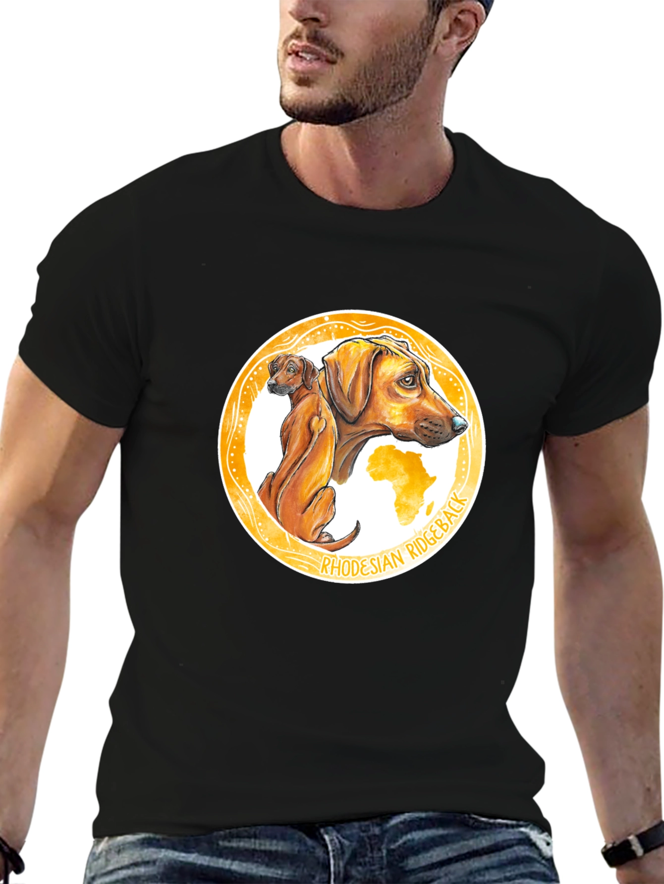 Rhodesian Ridgeback T-Shirt Dog Breed Tee
