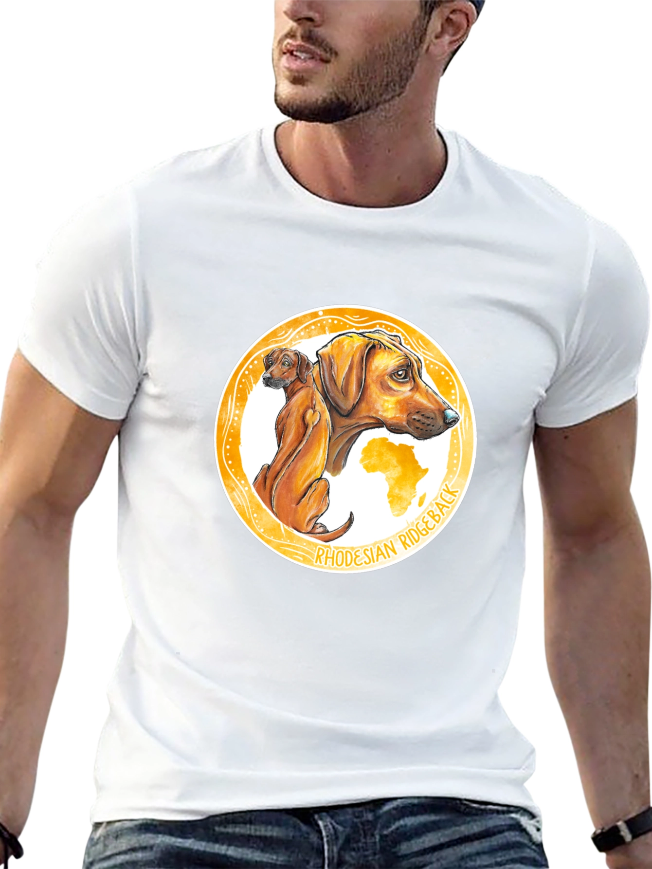 Rhodesian Ridgeback T-Shirt Dog Breed Tee