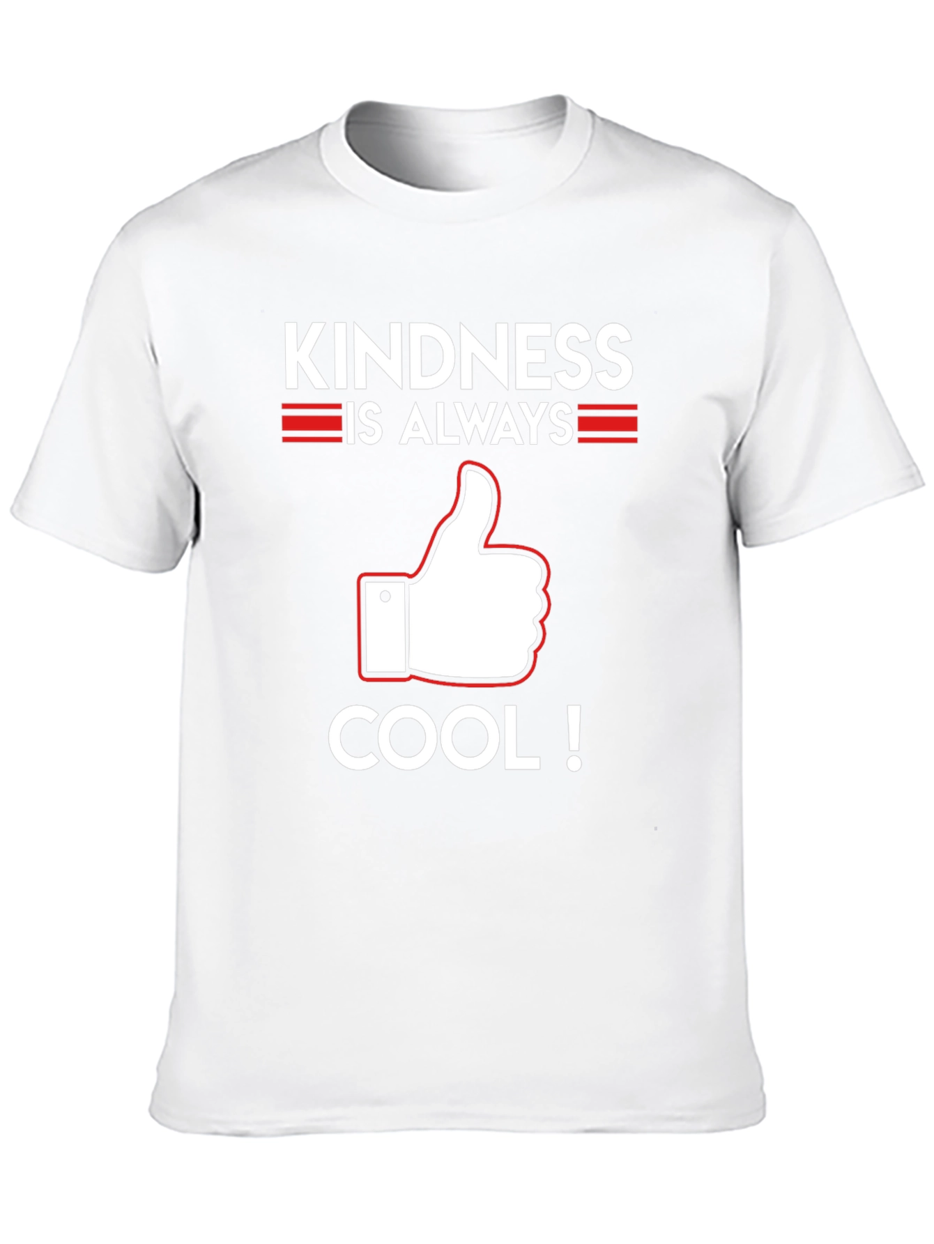 Kindness is Always Cool T-Shirt - Positive Message Tee