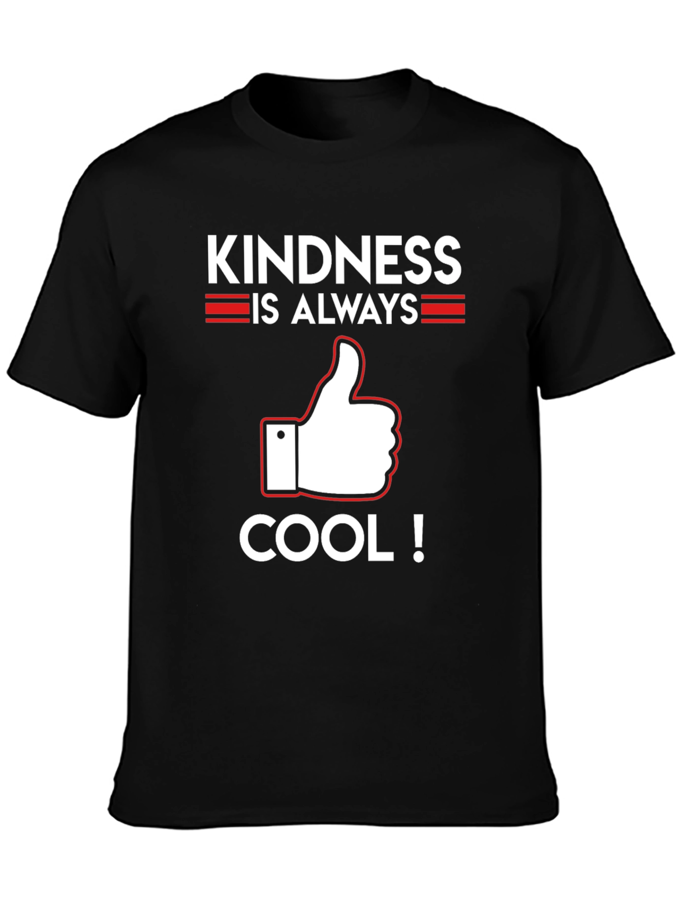 Kindness is Always Cool T-Shirt - Positive Message Tee