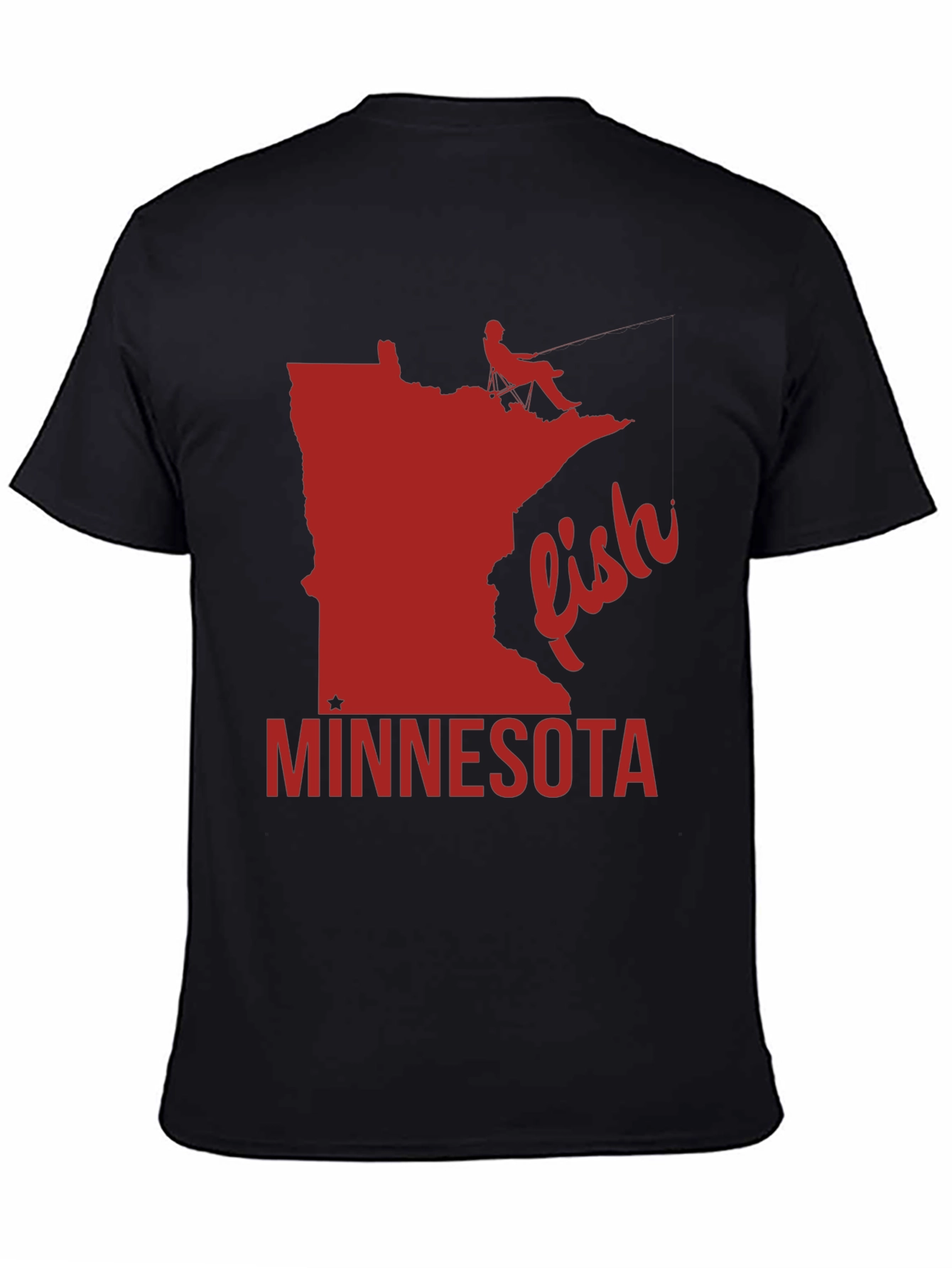 Minnesota Fishing T-Shirt - State Pride Tee