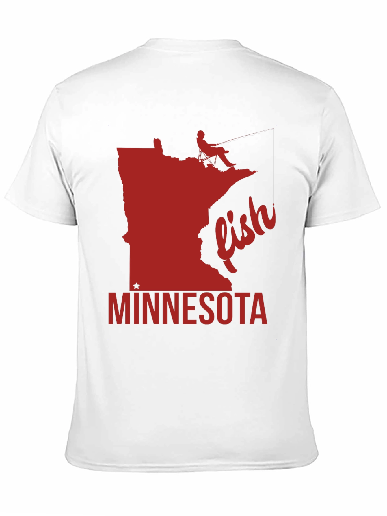 Minnesota Fishing T-Shirt - State Pride Tee
