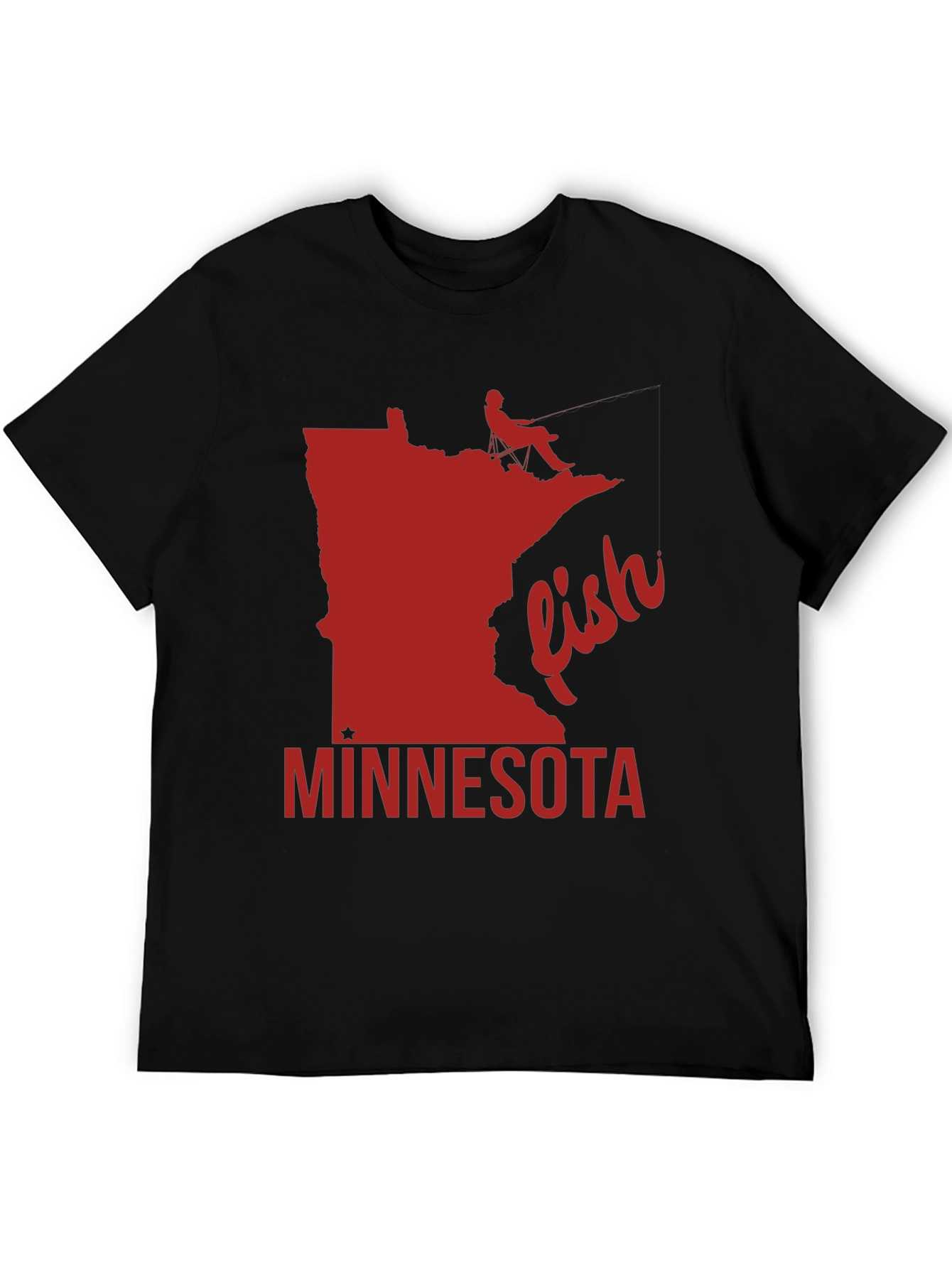 Minnesota Fishing T-Shirt - State Pride Tee