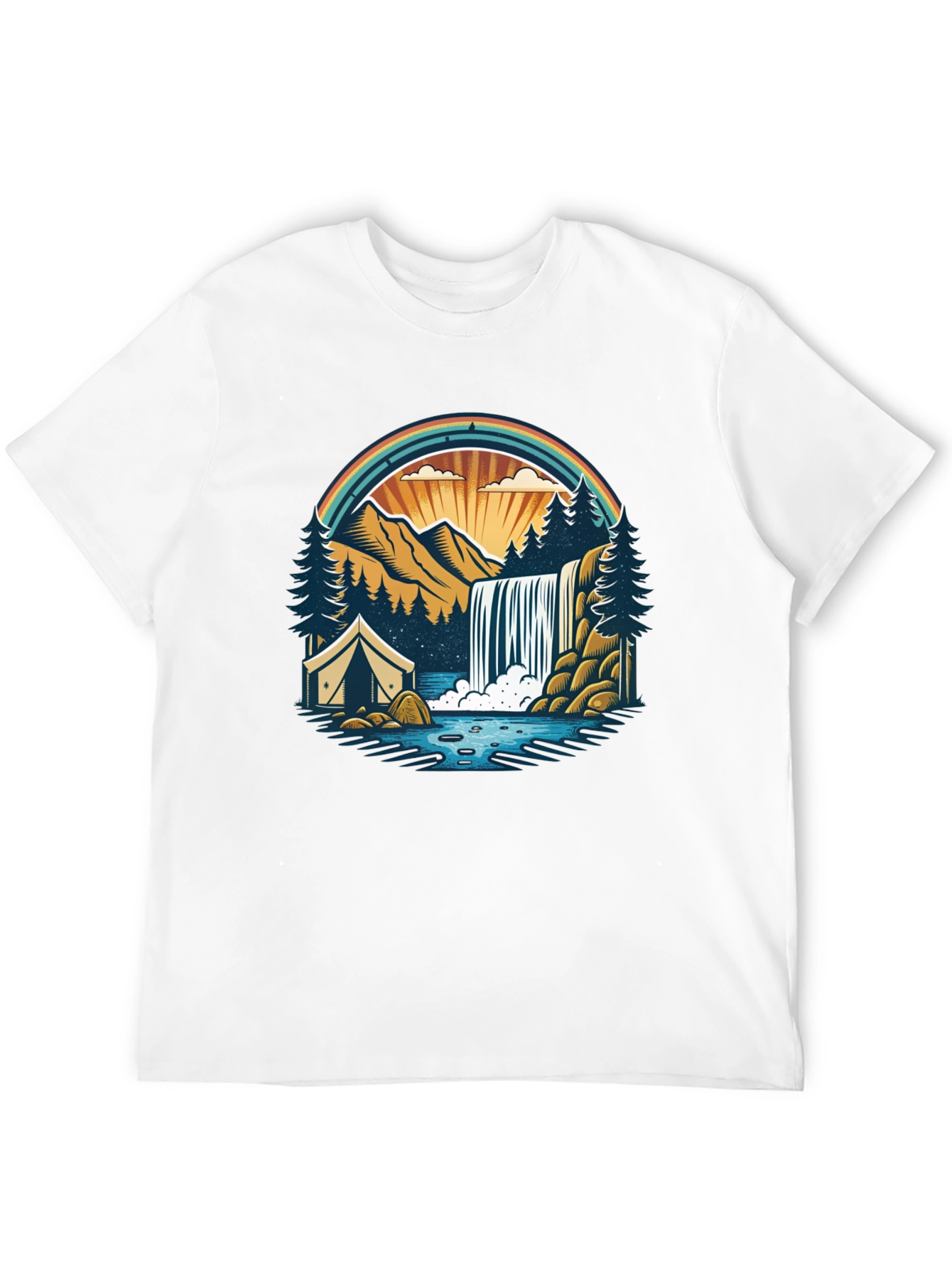 Camping Adventure Graphic Tee