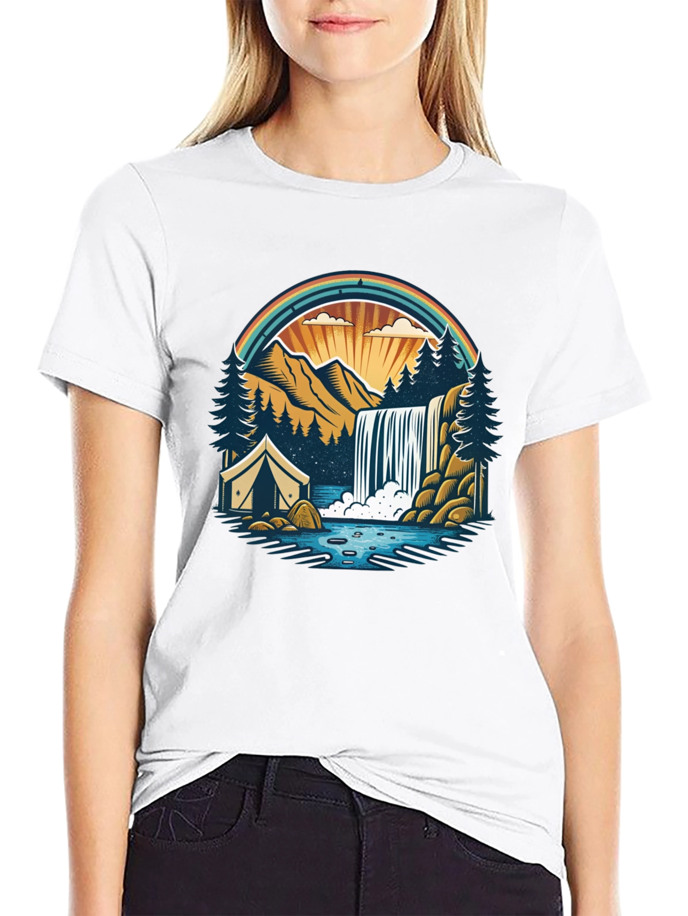 Camping Adventure Graphic Tee
