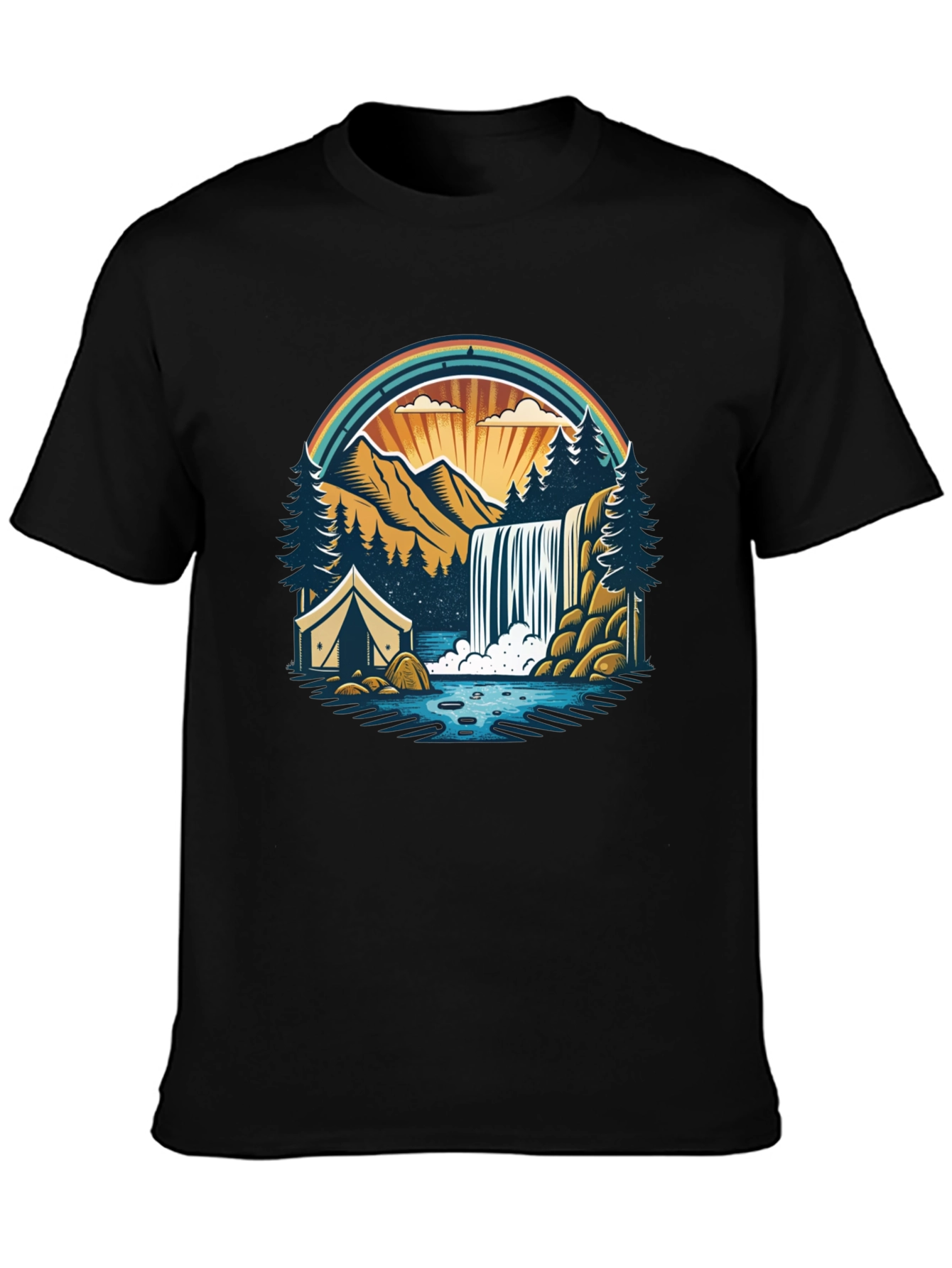 Camping Adventure Graphic Tee