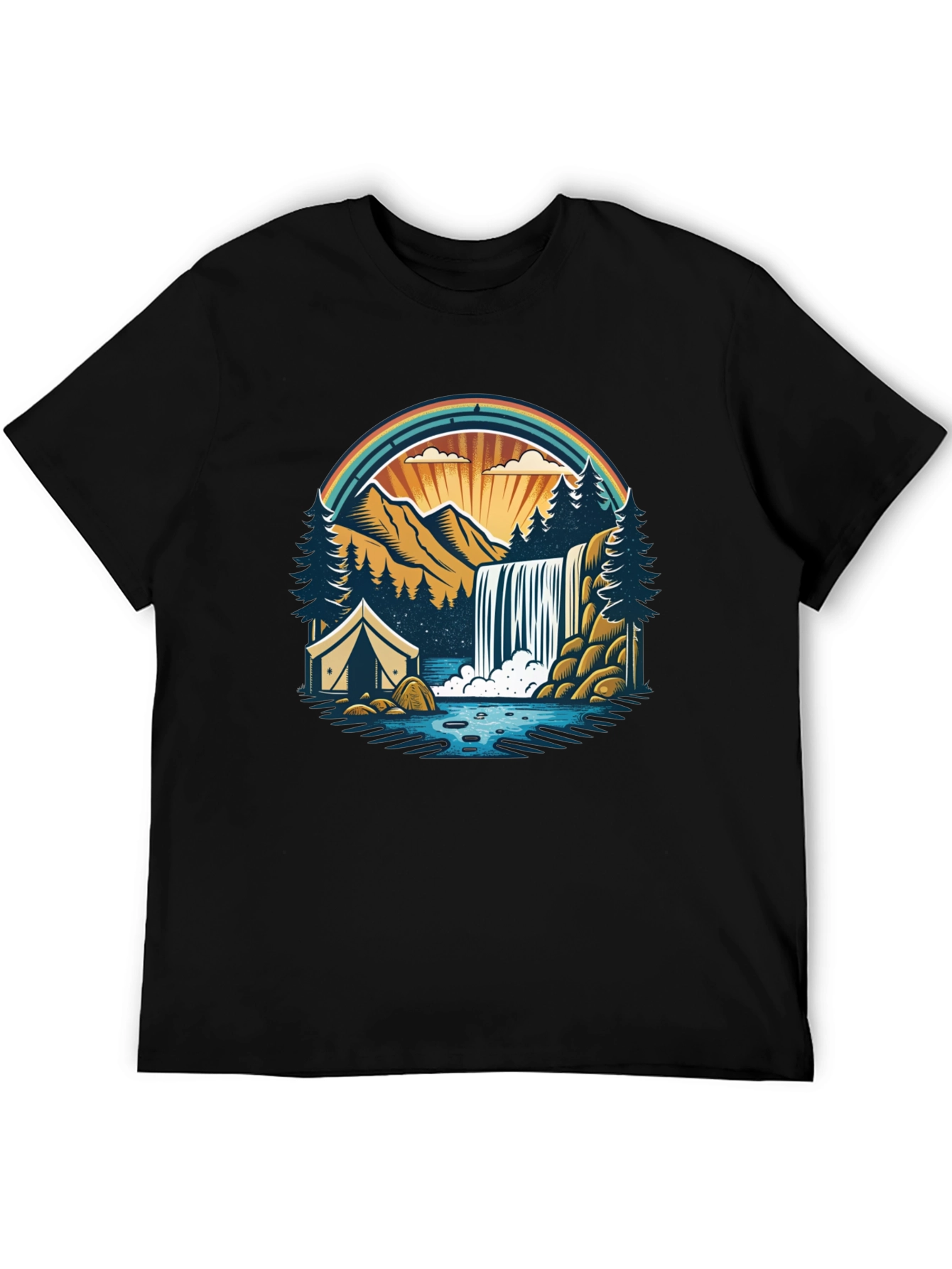 Camping Adventure Graphic Tee