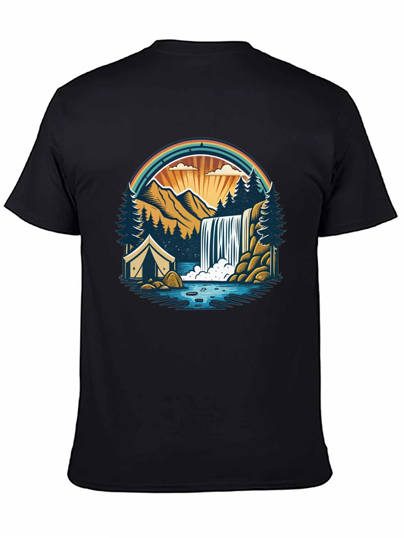 Camping Adventure Graphic Tee
