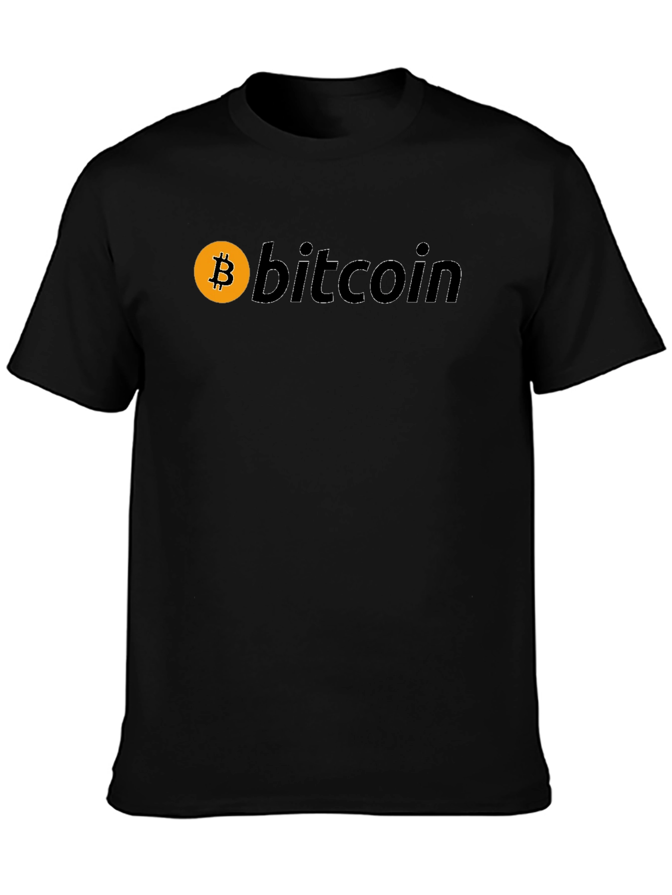 Bitcoin Crypto Black T-Shirt