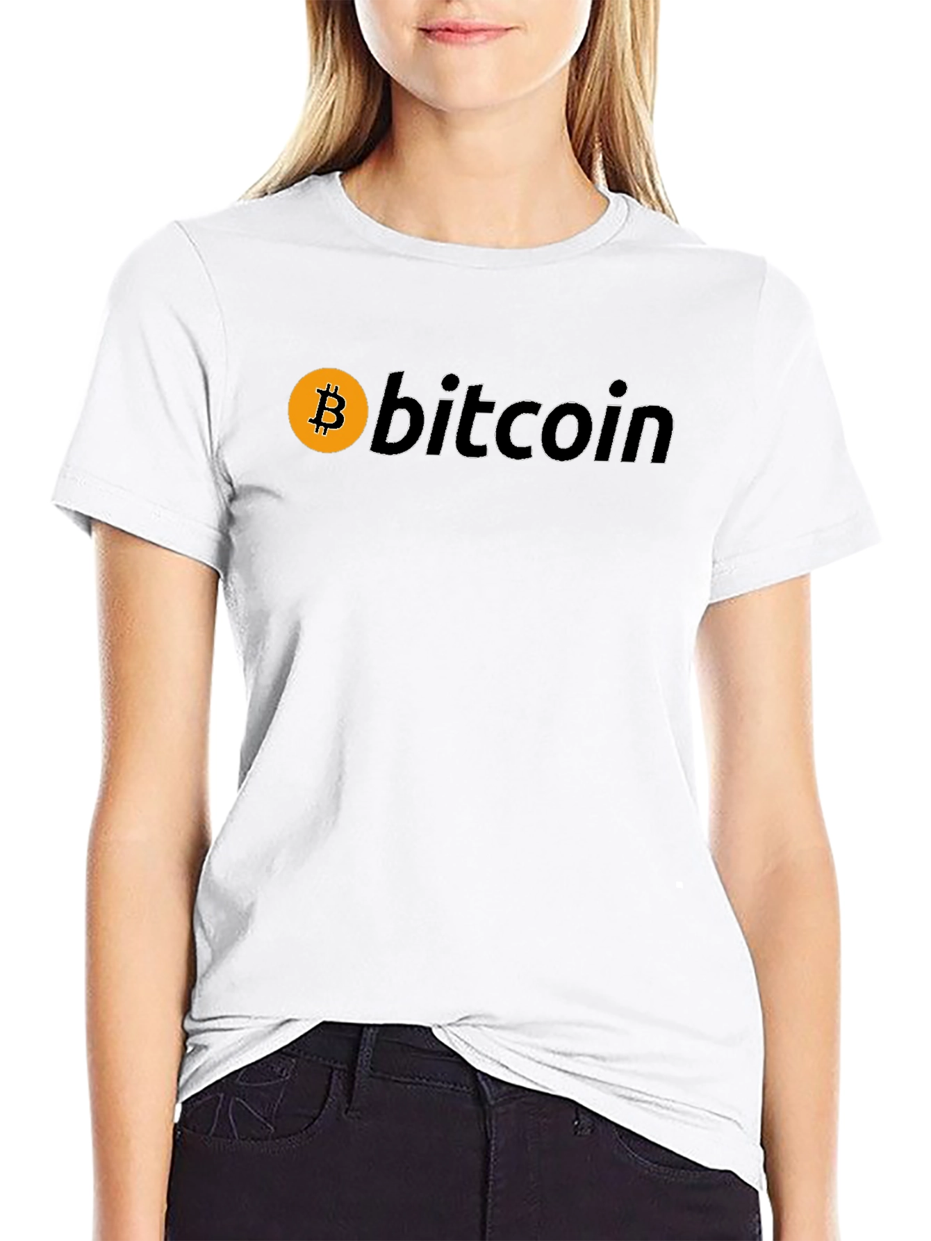 Bitcoin Crypto Black T-Shirt