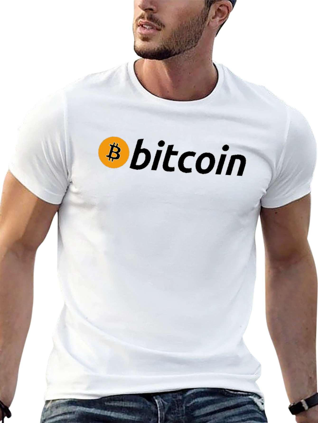 Bitcoin Crypto Black T-Shirt