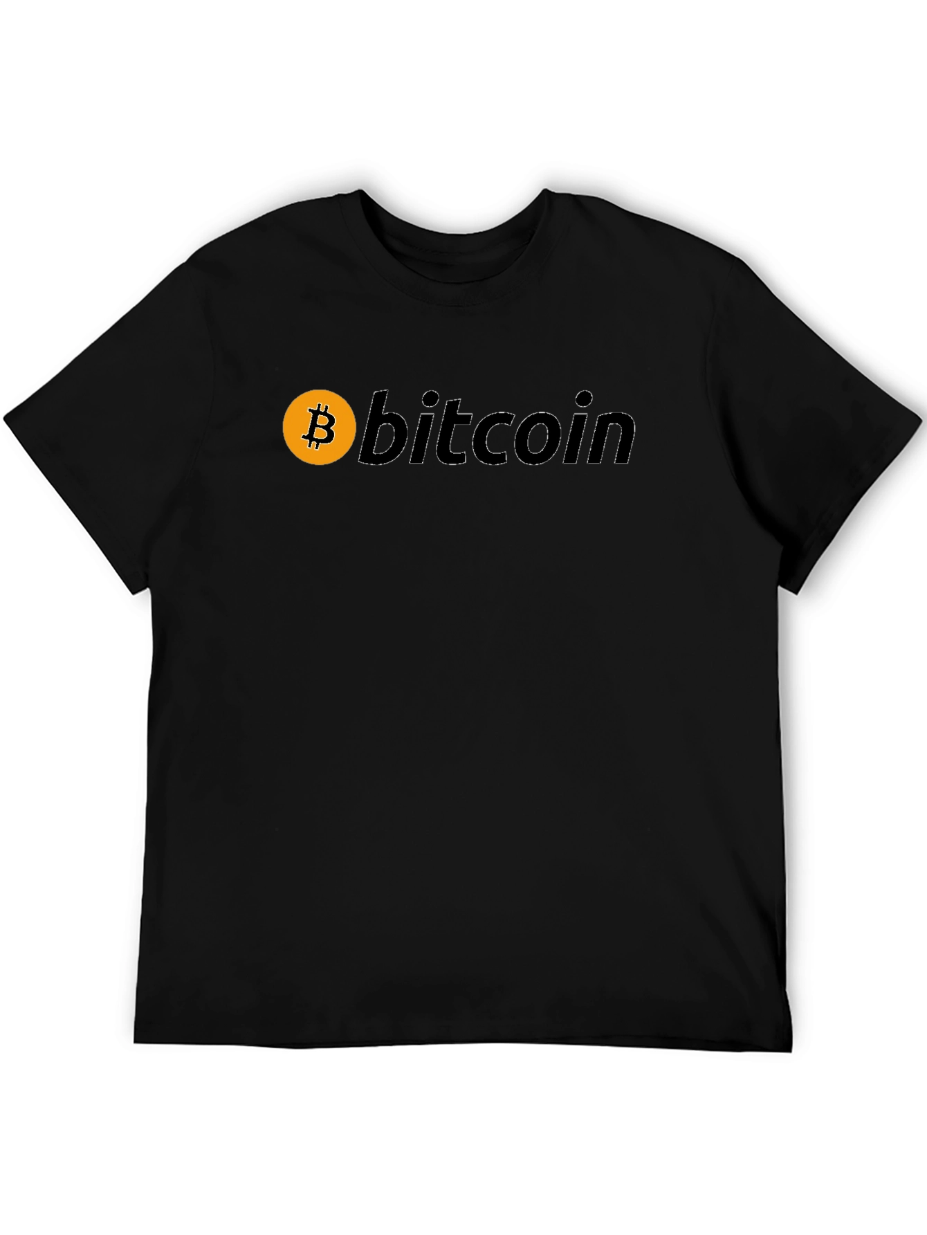 Bitcoin Crypto Black T-Shirt
