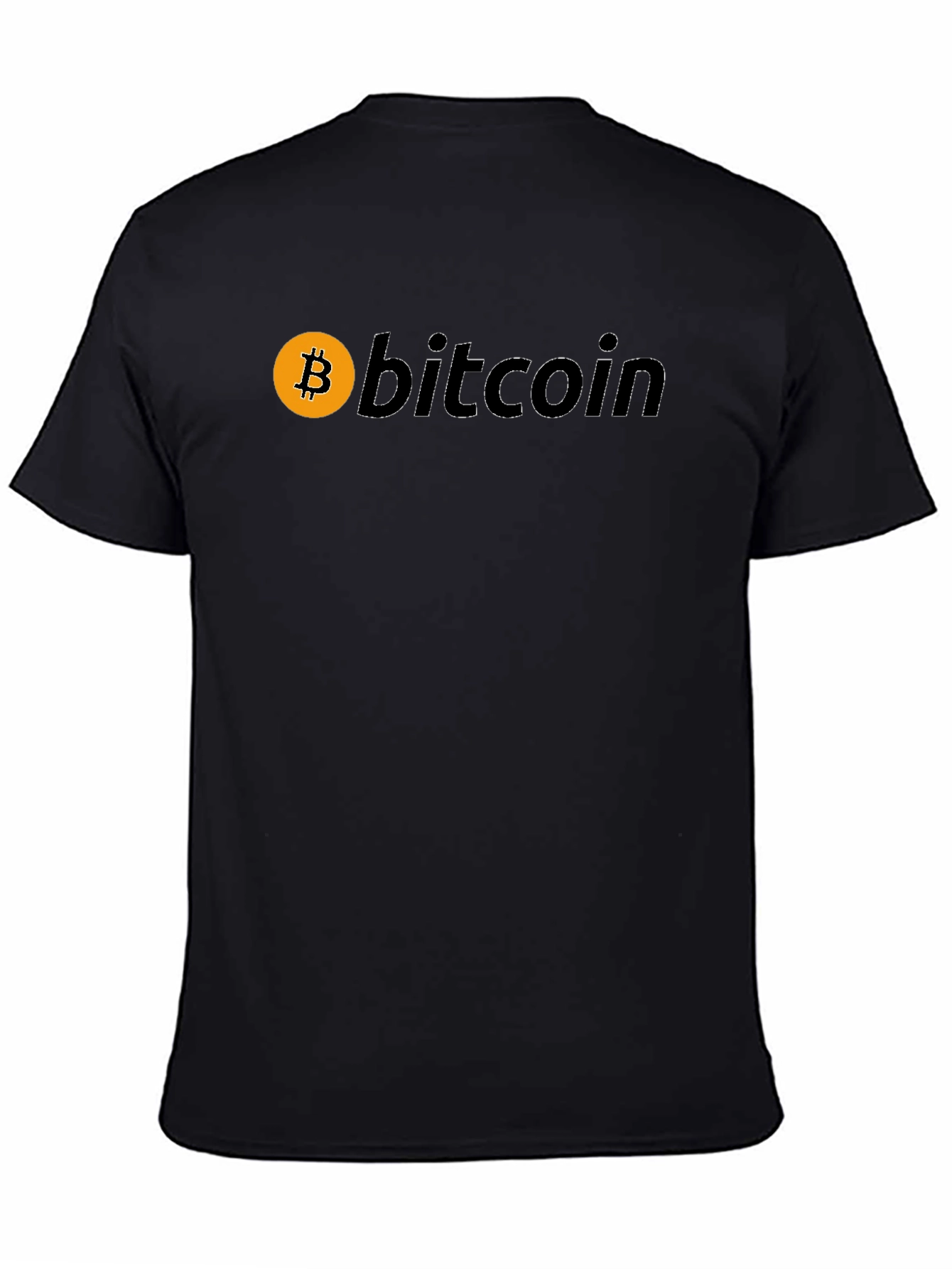 Bitcoin Crypto Black T-Shirt