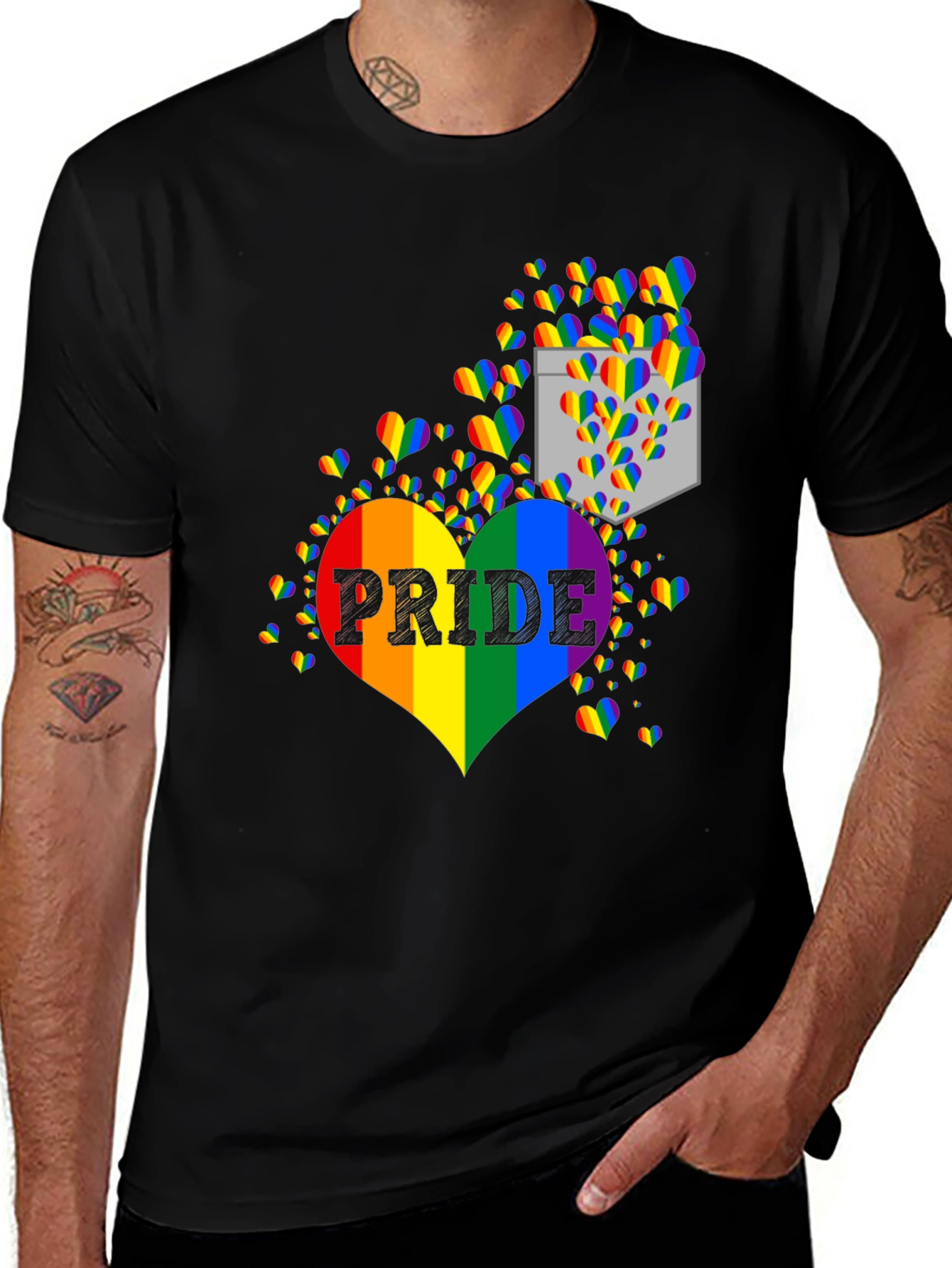 Pride Heart Graphic Tee