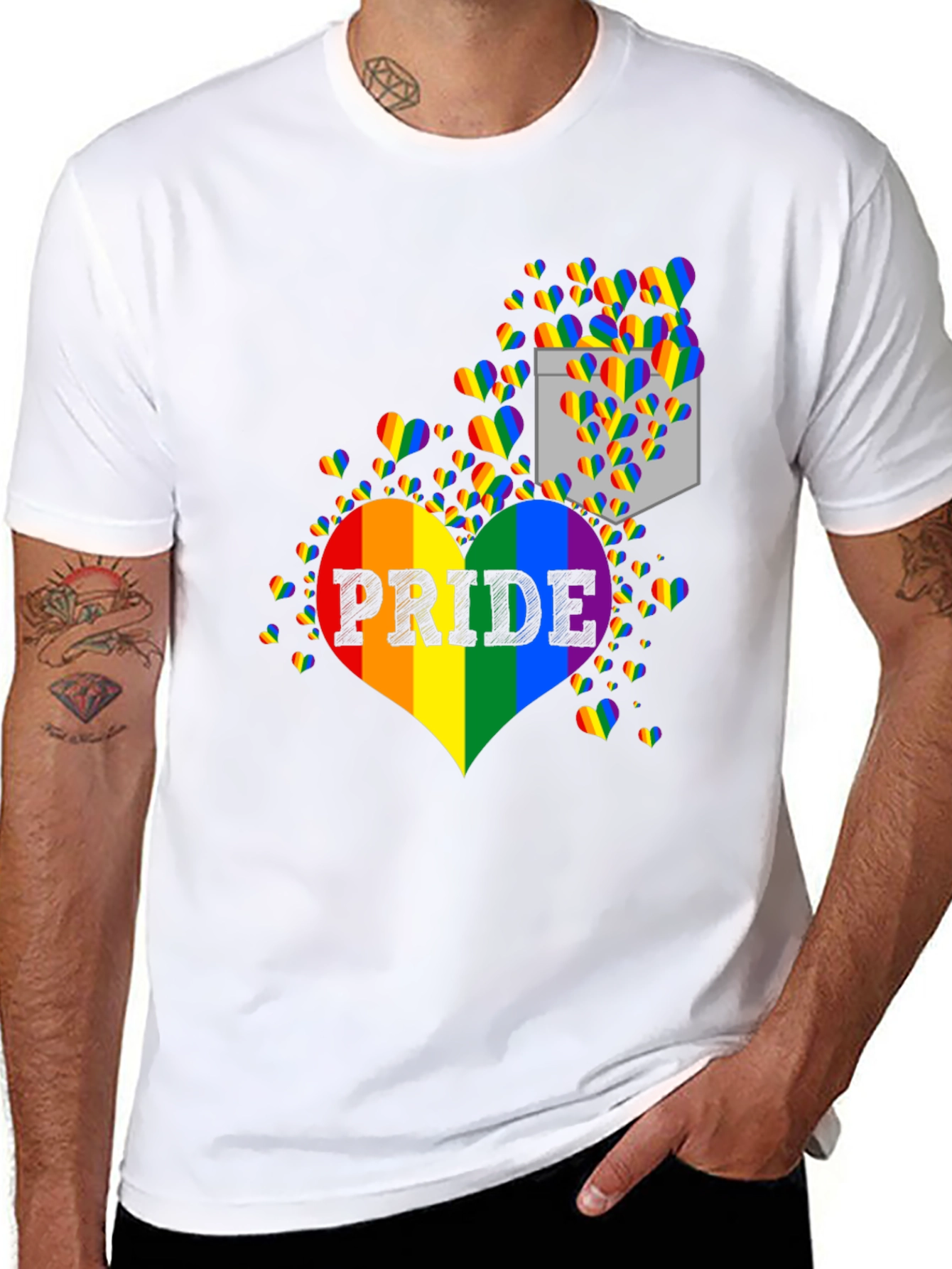 Pride Heart Graphic Tee