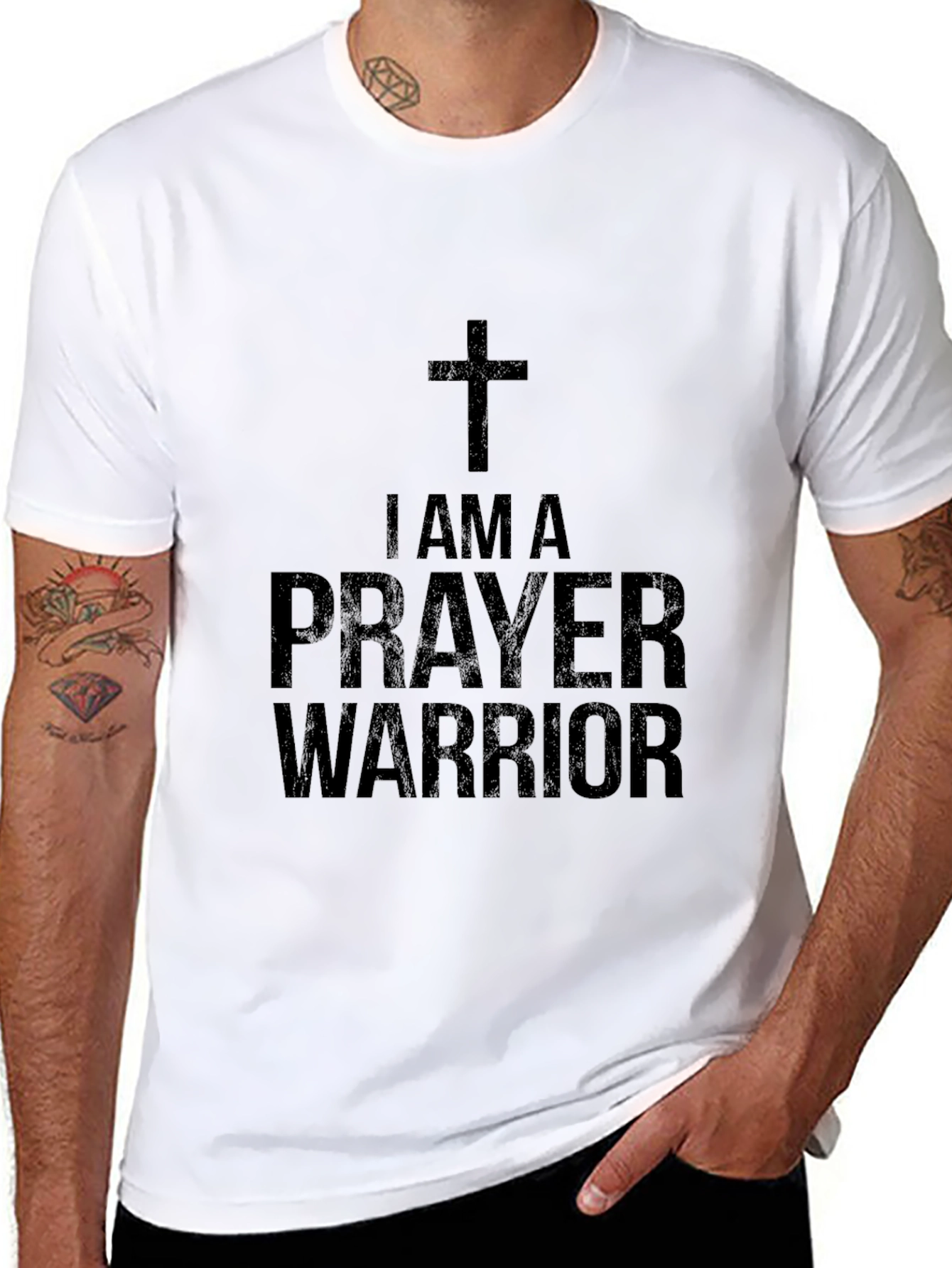 Prayer Warrior Black T-Shirt