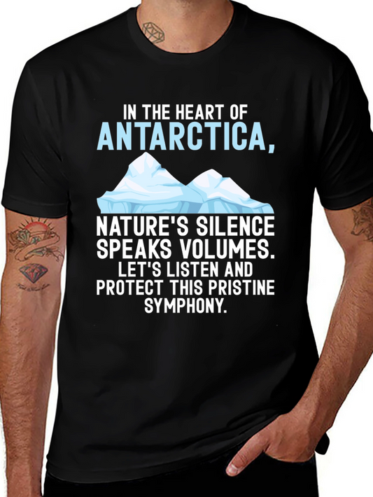 Antarctica Natures Silence Graphic Tee