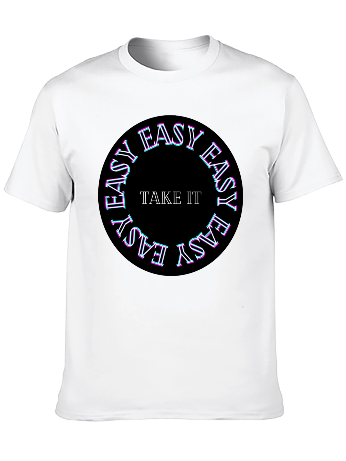 Take It Easy Graphic T-Shirt - Cool Casual Wear