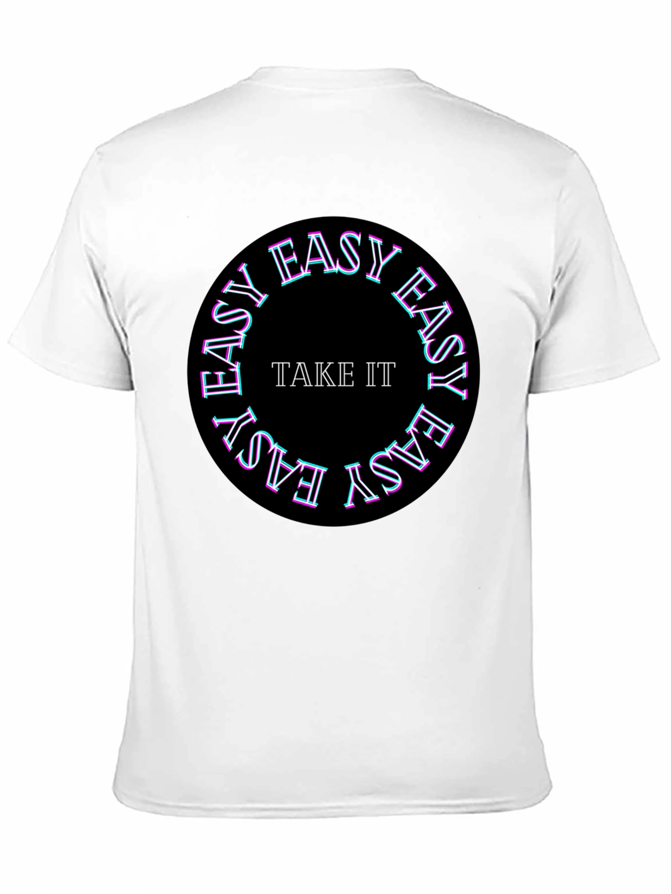 Take It Easy Graphic T-Shirt - Cool Casual Wear