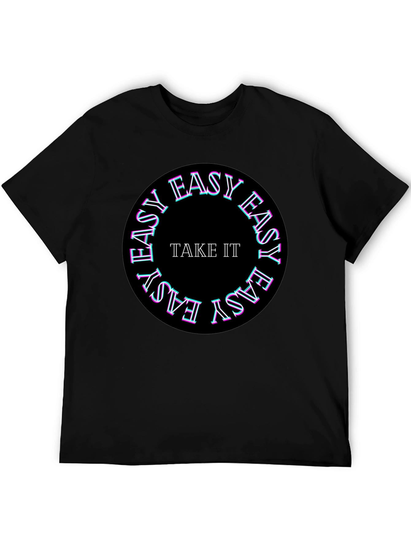 Take It Easy Graphic T-Shirt - Cool Casual Wear