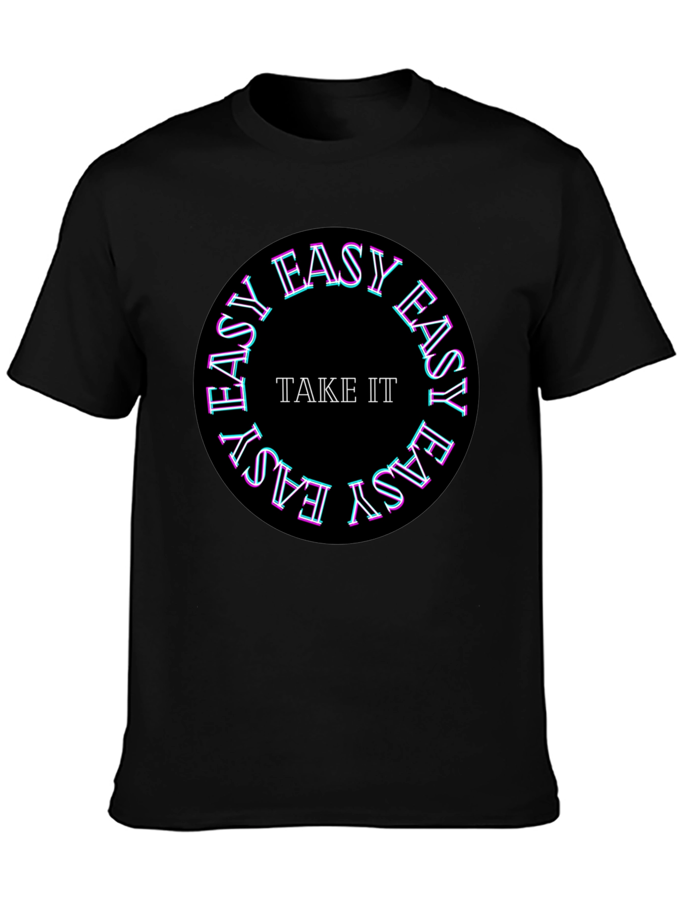 Take It Easy Graphic T-Shirt - Cool Casual Wear