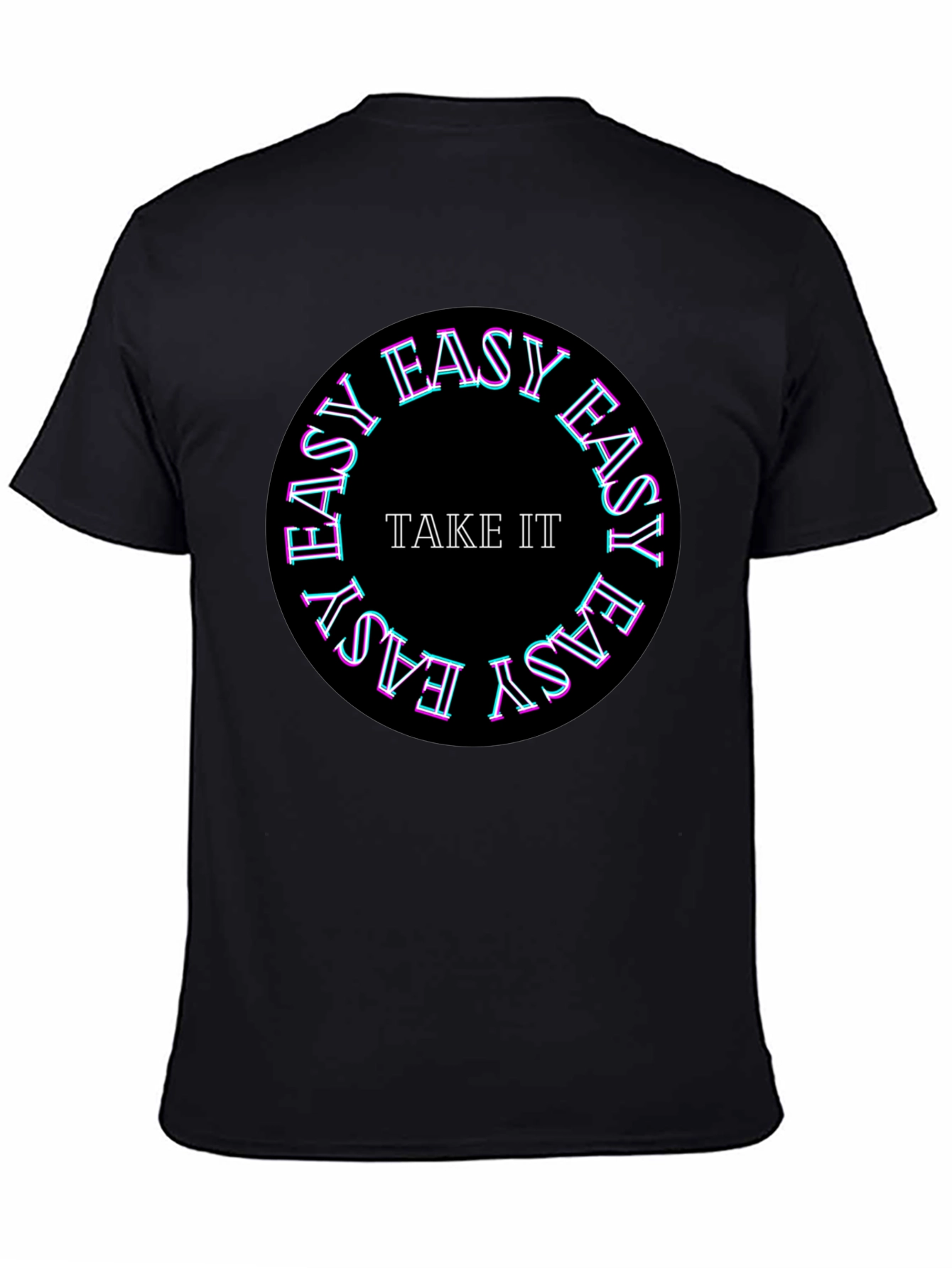 Take It Easy Graphic T-Shirt - Cool Casual Wear