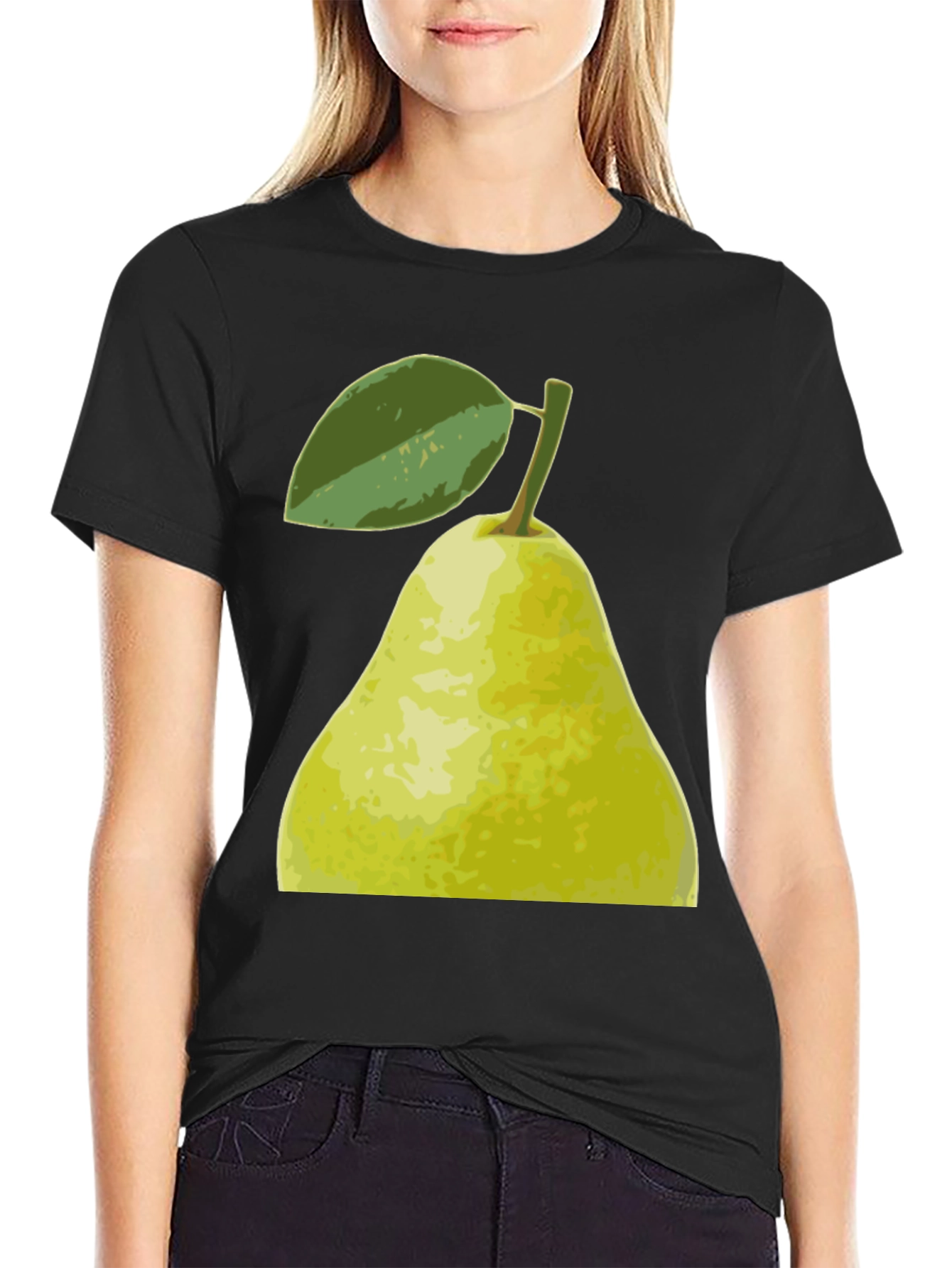 Pear Graphic Tee - Fruity Fashion