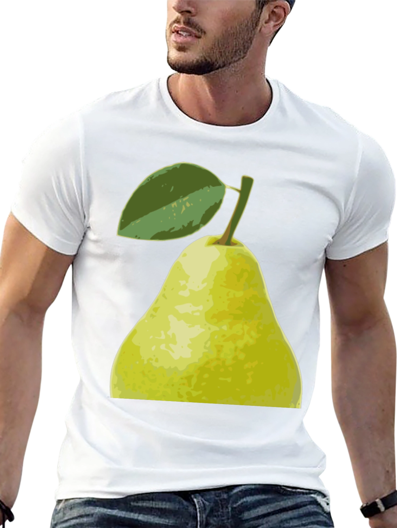 Pear Graphic Tee - Fruity Fashion