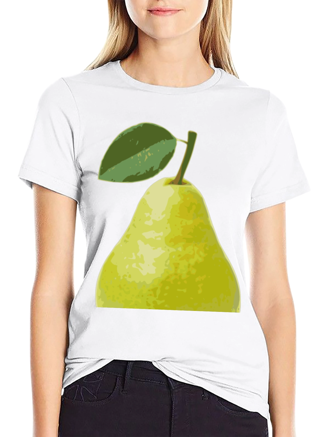 Pear Graphic Tee - Fruity Fashion