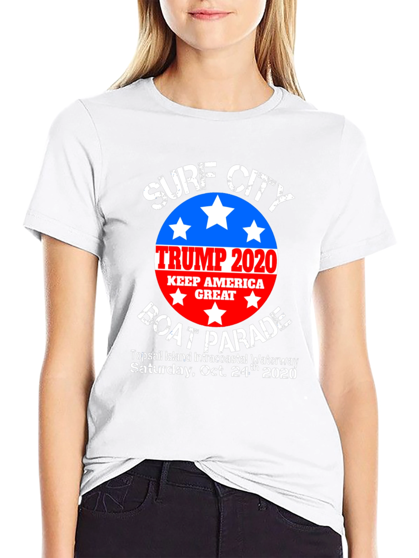Surf City Trump 2020 Boat Parade T-Shirt