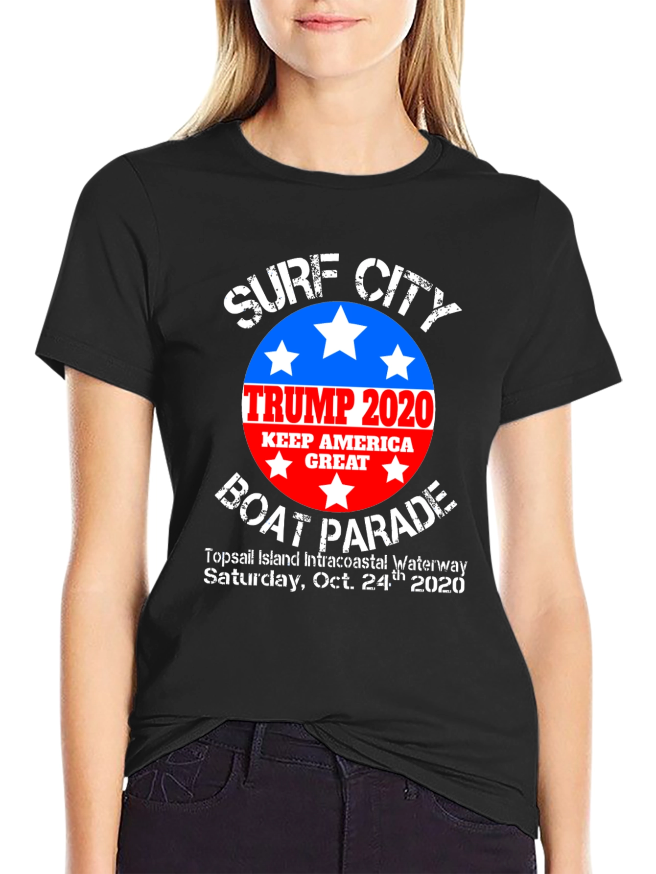 Surf City Trump 2020 Boat Parade T-Shirt
