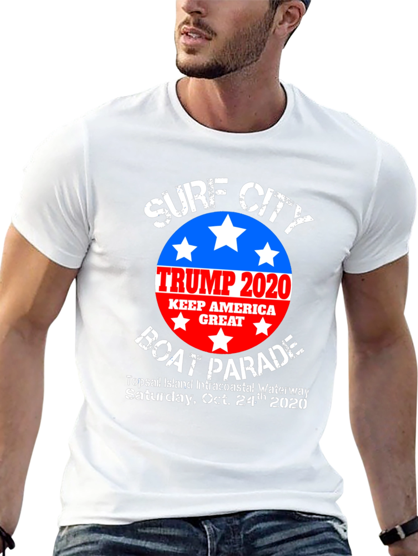 Surf City Trump 2020 Boat Parade T-Shirt