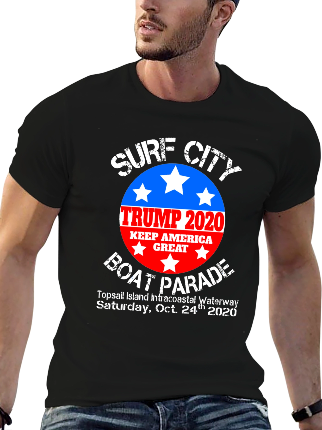 Surf City Trump 2020 Boat Parade T-Shirt
