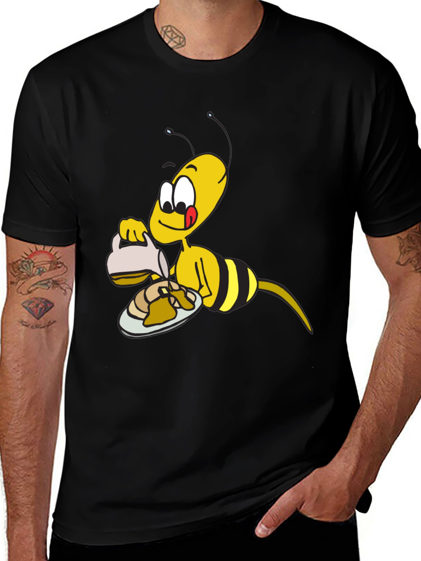 Cartoon Bee T-Shirt