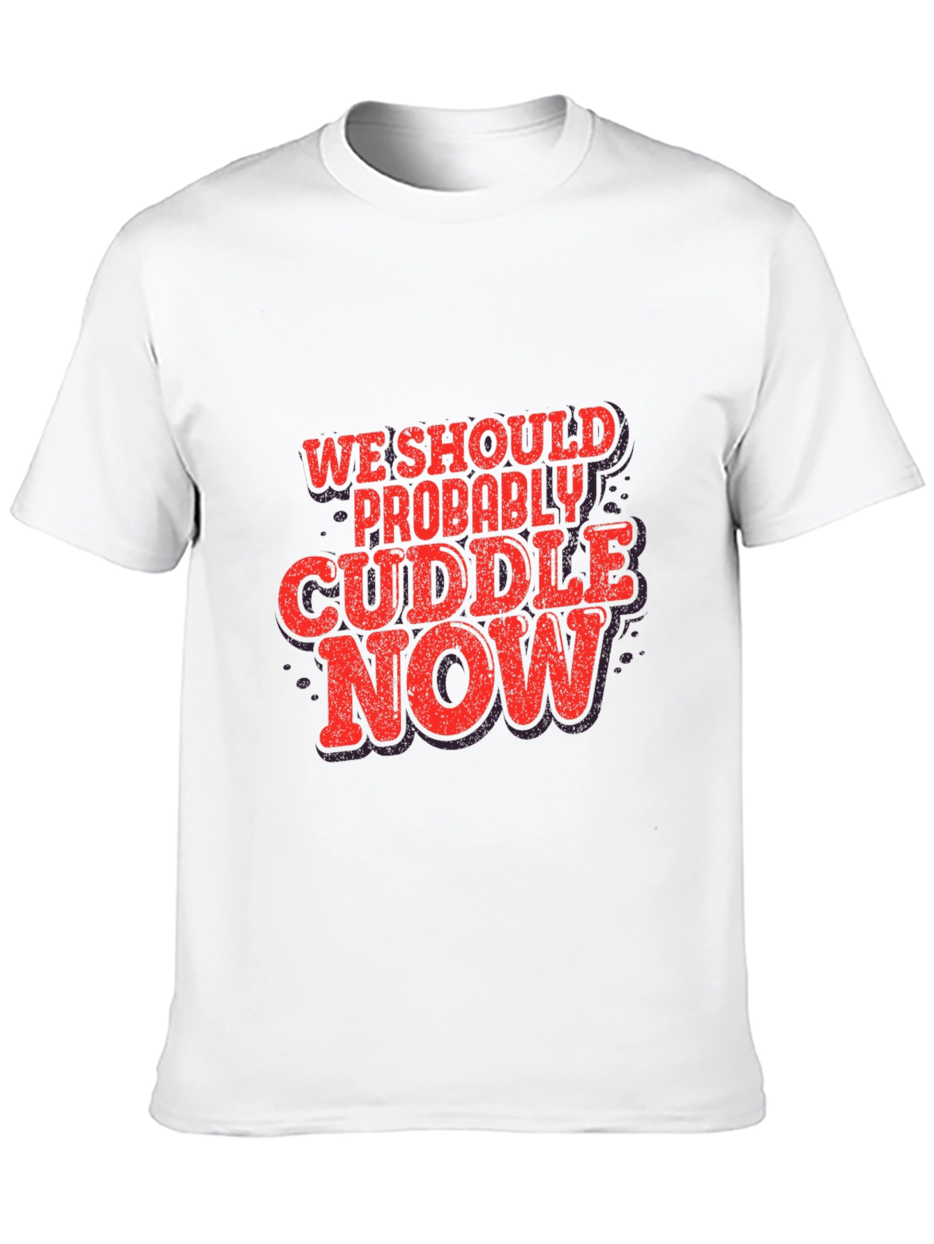Cuddle Now Graphic Tee - Soft Cotton Blend