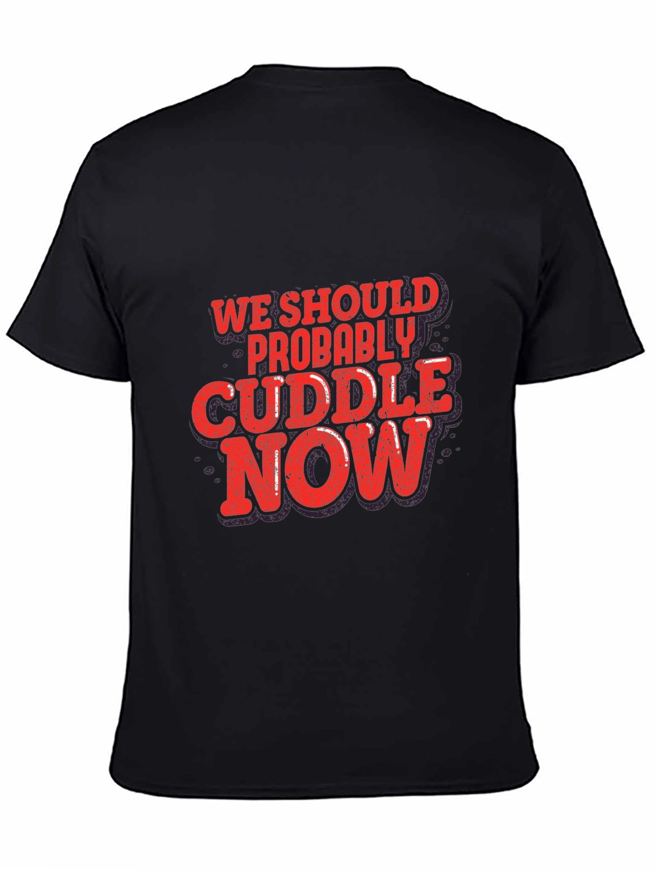 Cuddle Now Graphic Tee - Soft Cotton Blend
