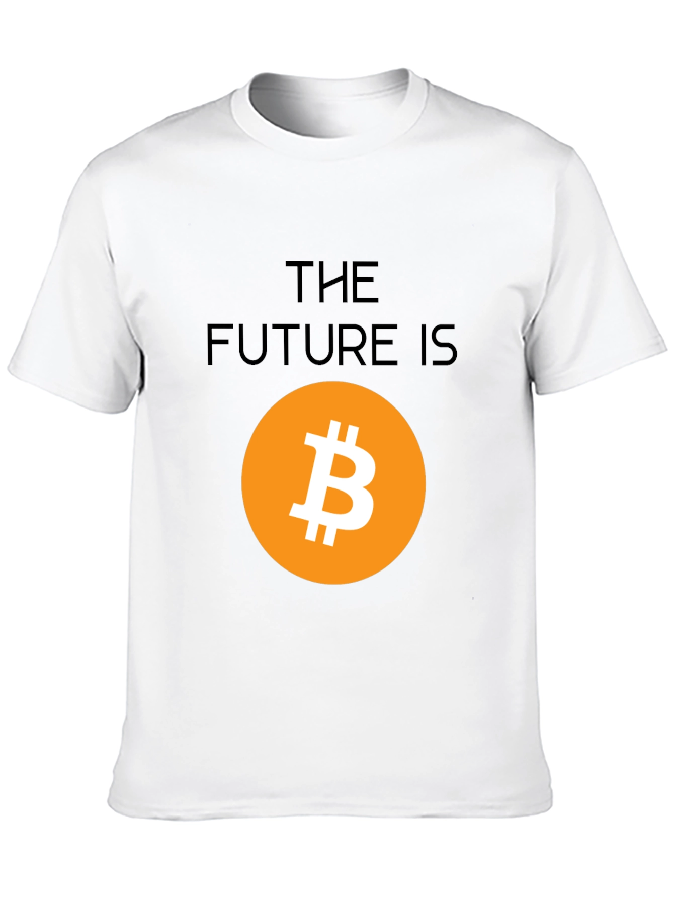 Bitcoin Future Graphic Tee - Crypto Black T-Shirt