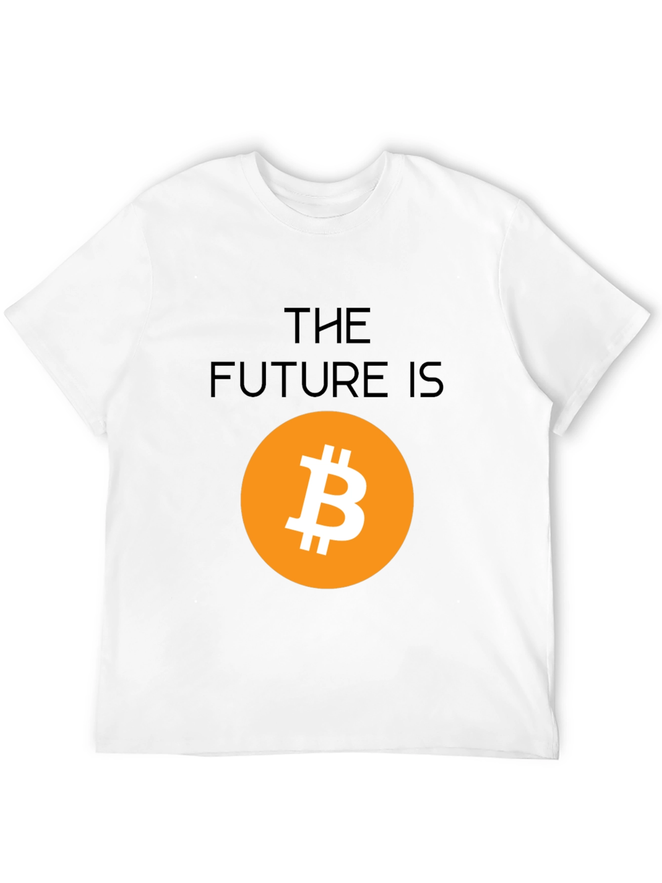 Bitcoin Future Graphic Tee - Crypto Black T-Shirt
