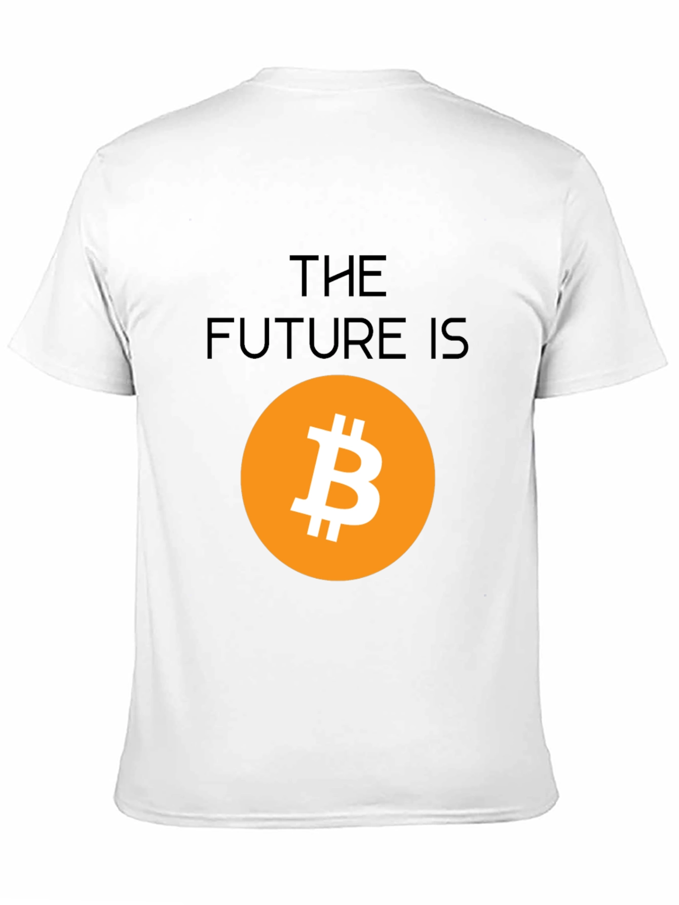 Bitcoin Future Graphic Tee - Crypto Black T-Shirt