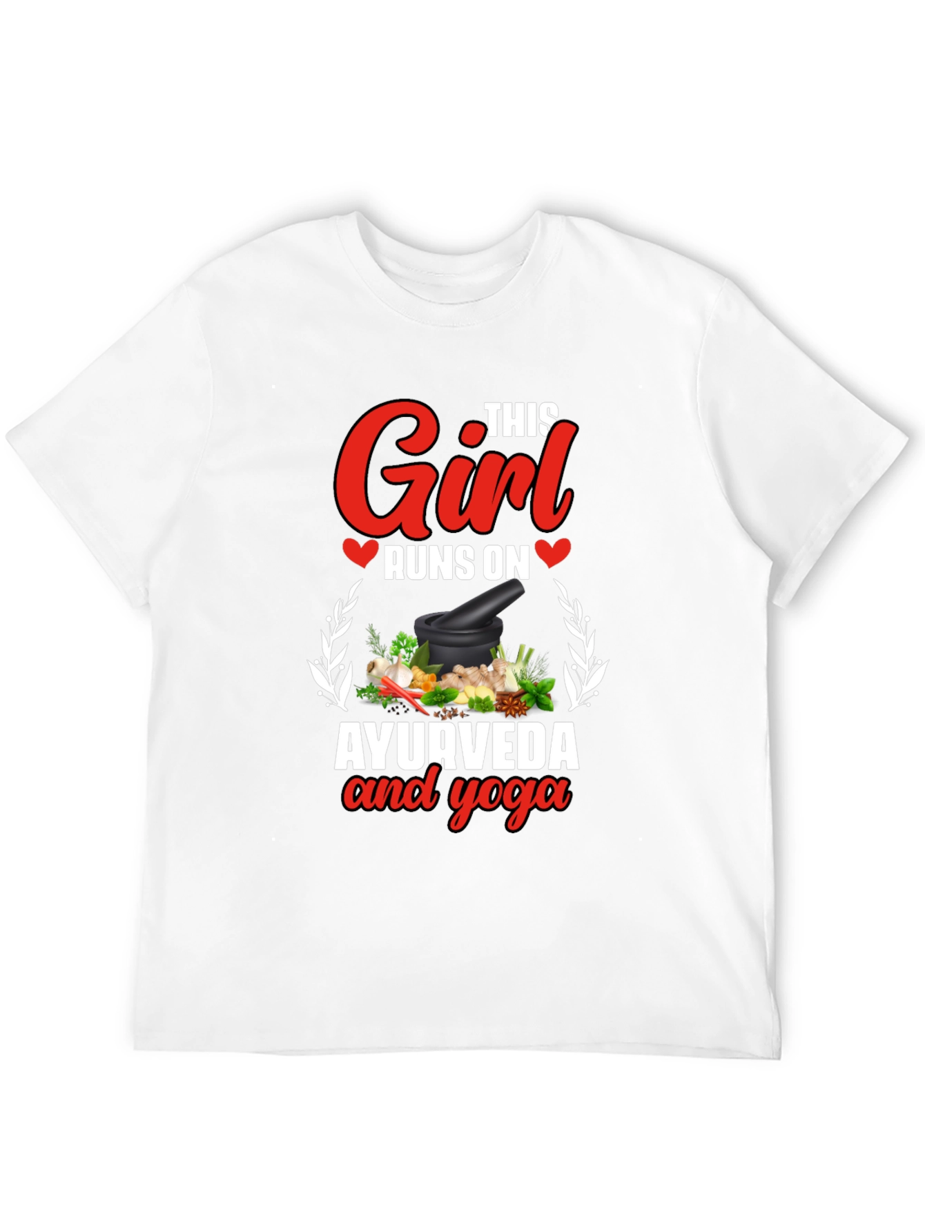Ayurveda & Yoga Black T-Shirt