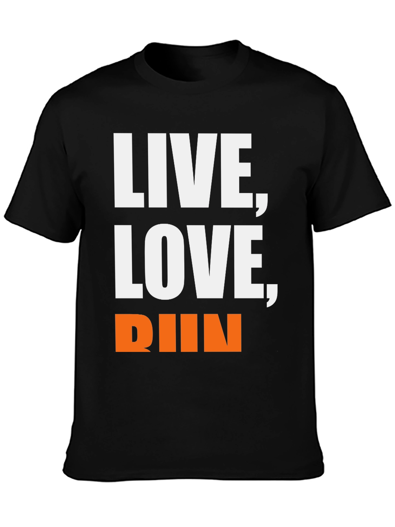 Live Love Run Graphic T-Shirt