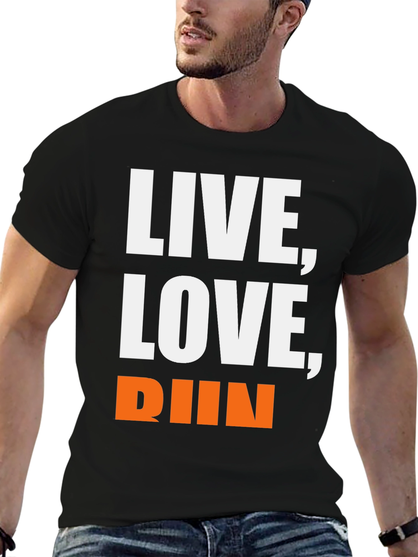 Live Love Run Graphic T-Shirt