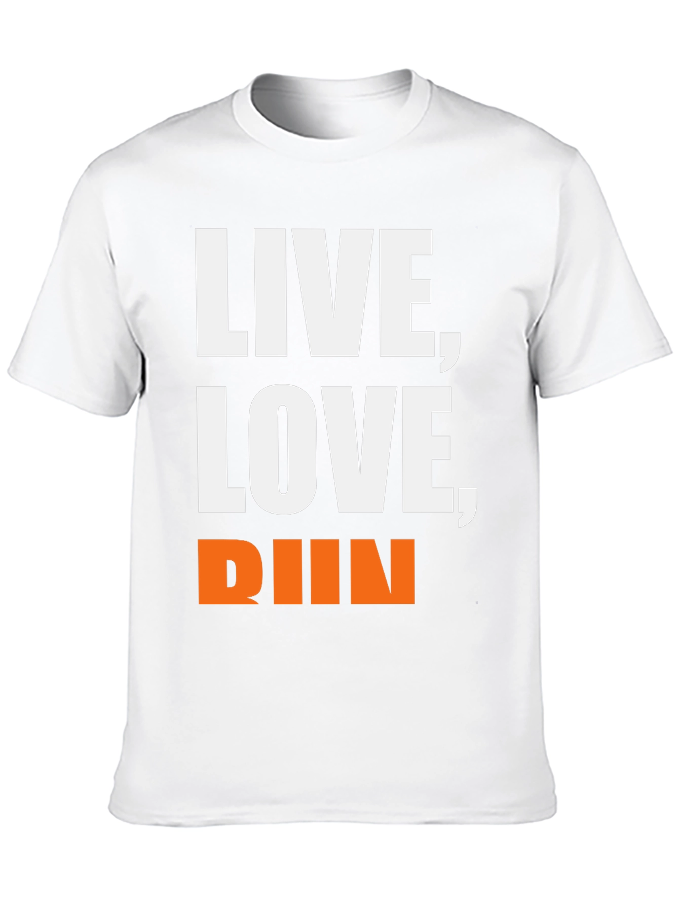 Live Love Run Graphic T-Shirt