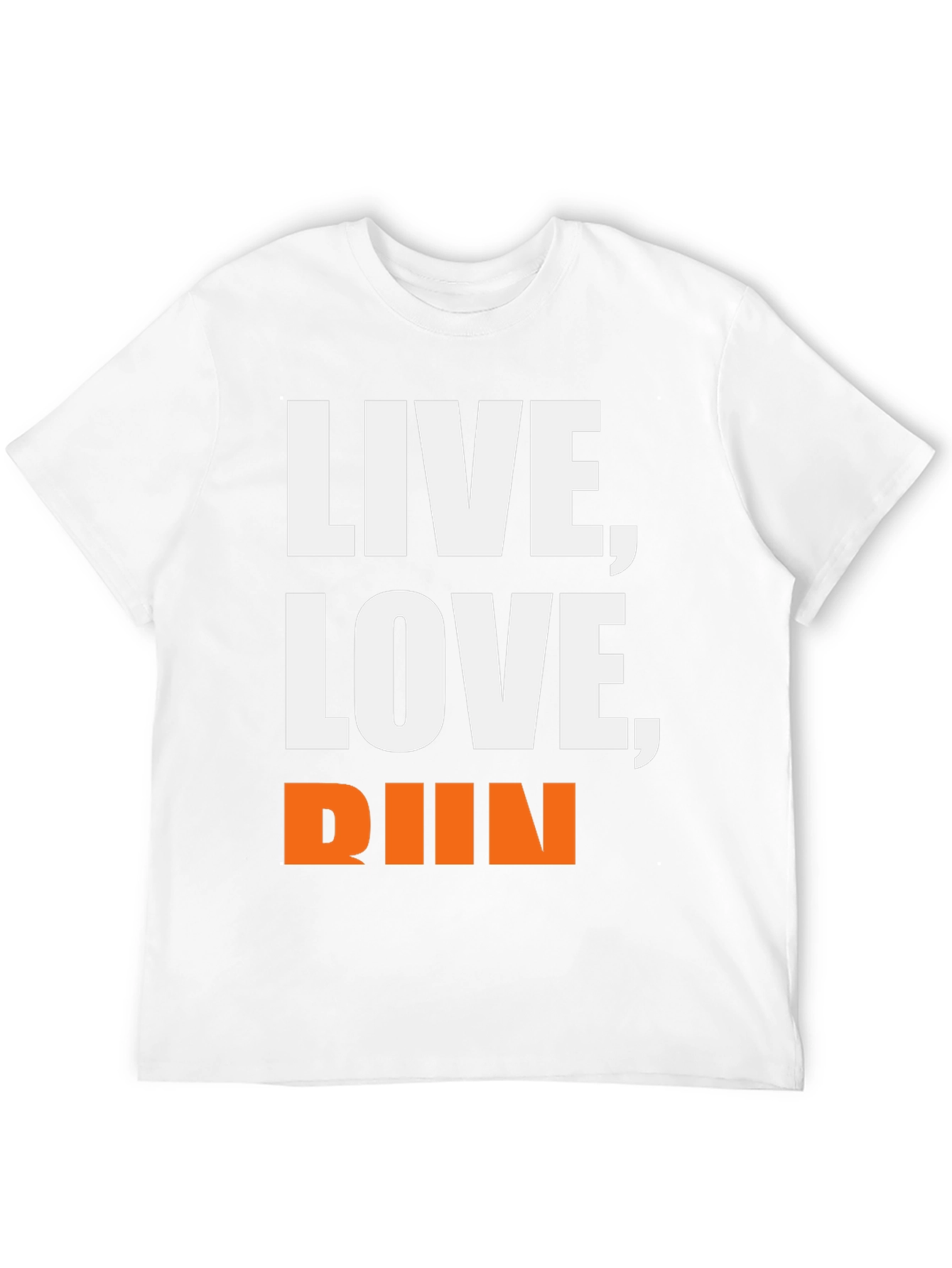 Live Love Run Graphic T-Shirt