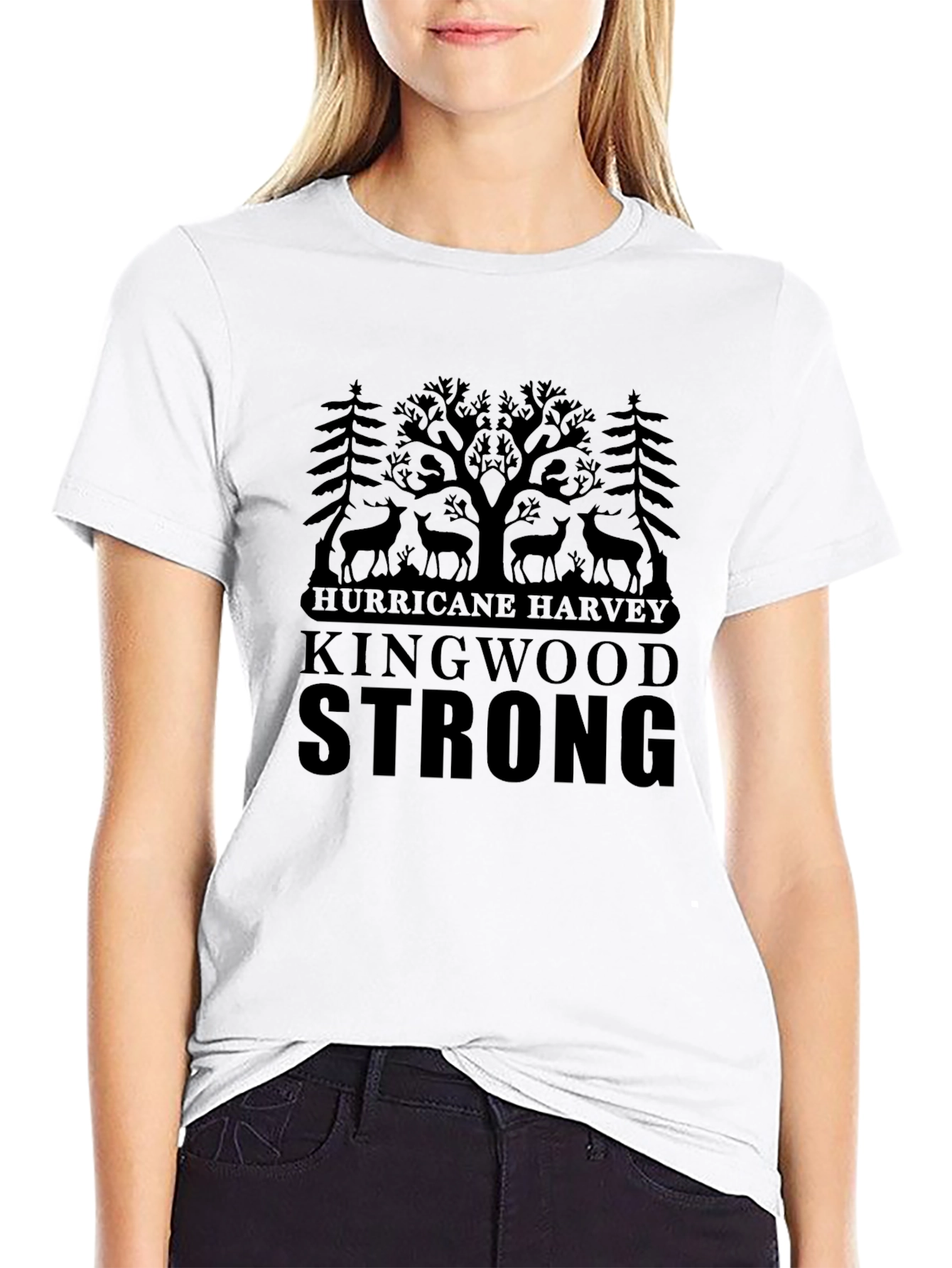 Kingwood Strong Hurricane Harvey Relief T-Shirt