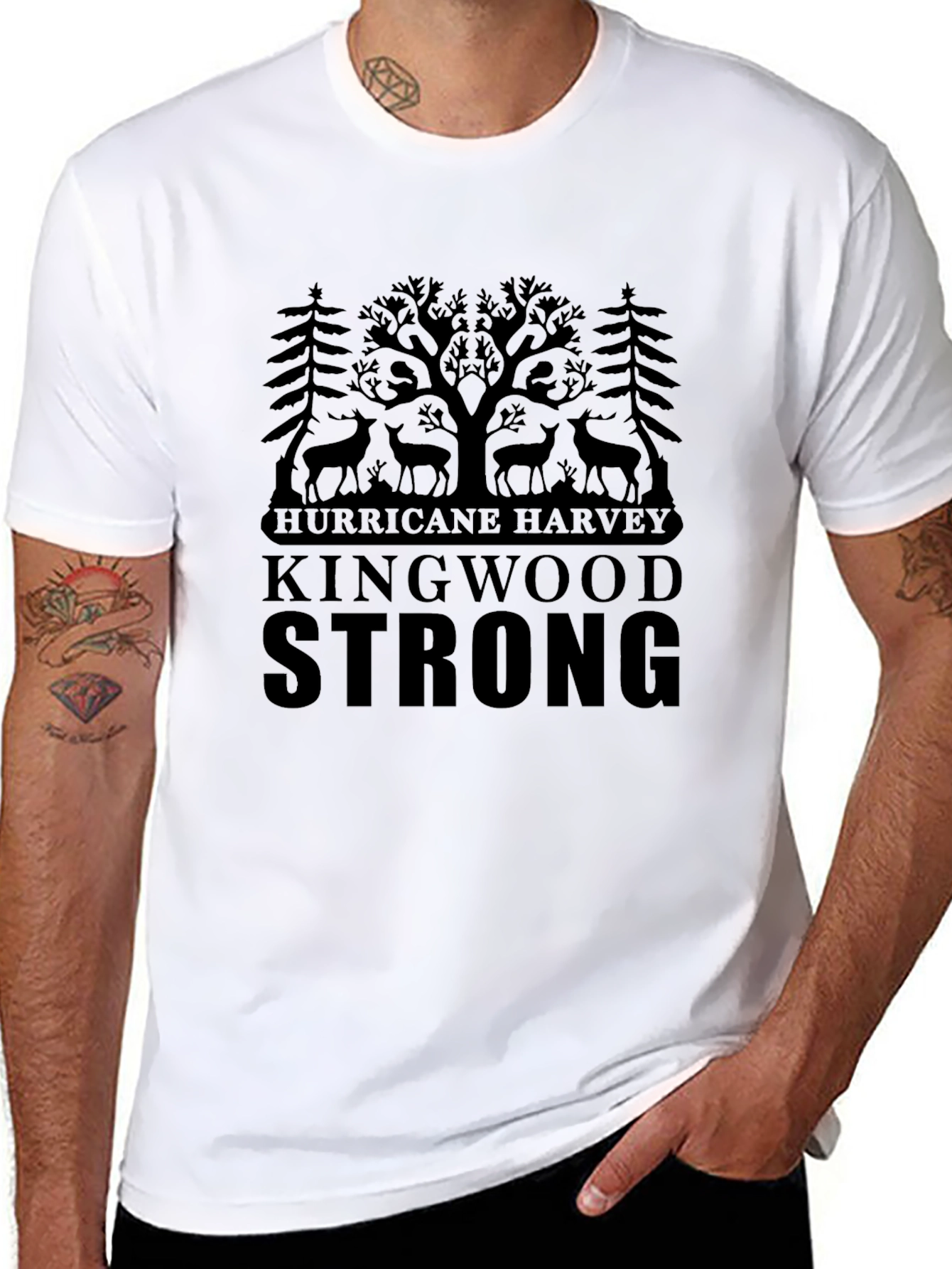Kingwood Strong Hurricane Harvey Relief T-Shirt