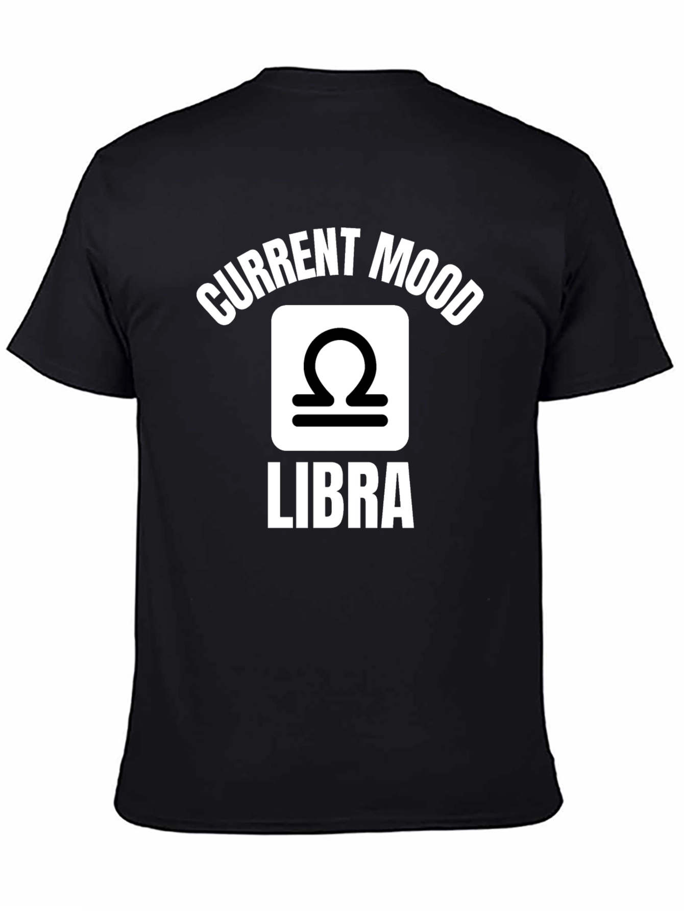 Libra Zodiac Sign T-Shirt - Current Mood Tee