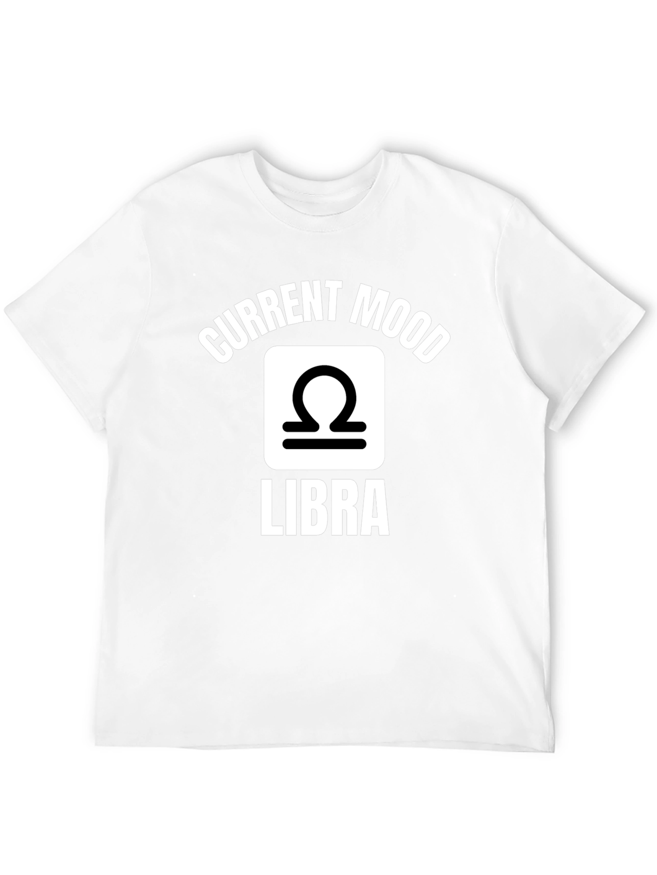 Libra Zodiac Sign T-Shirt - Current Mood Tee